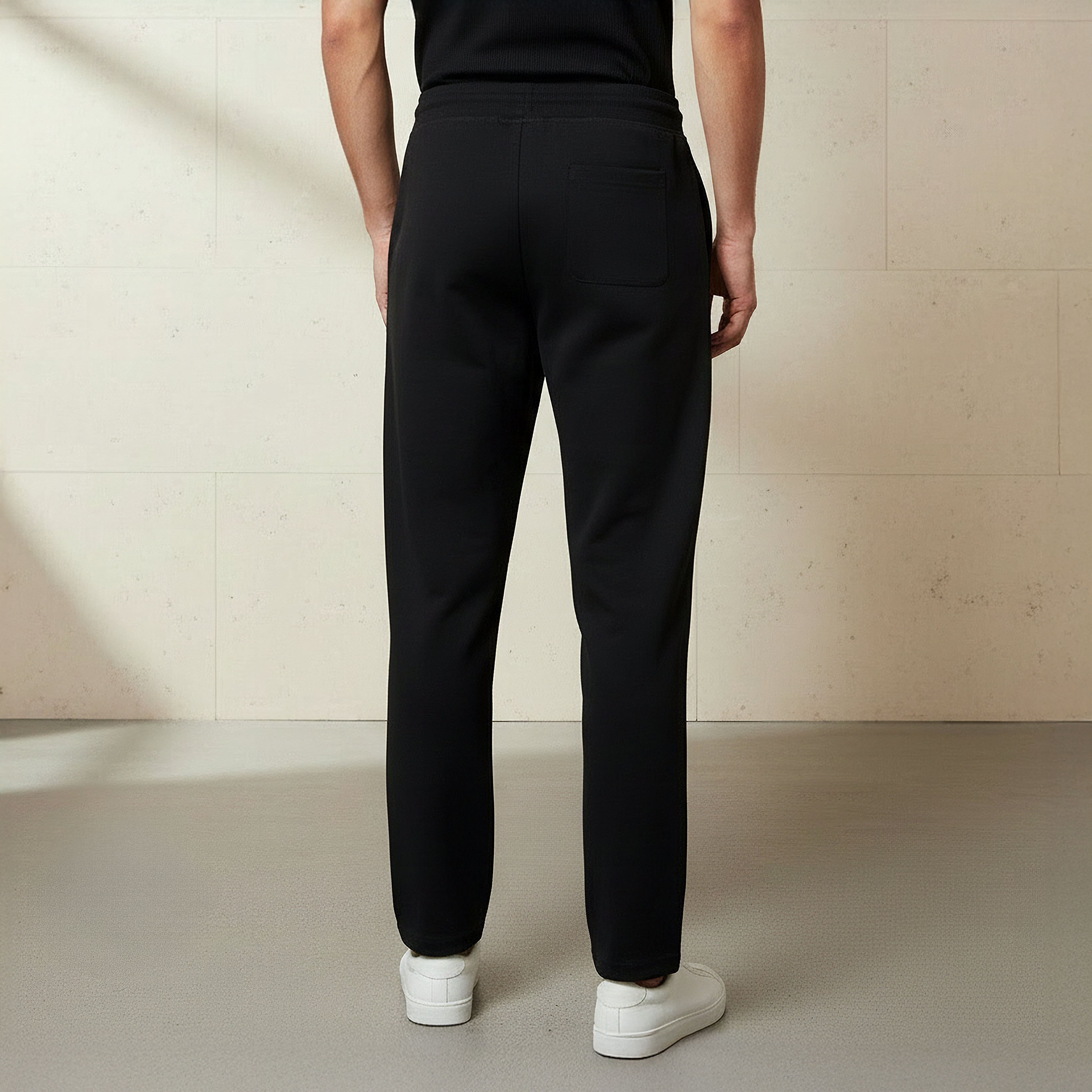 Men Regular Fit Joggers with Pockets-men-clothing-bottoms-joggers-image-3