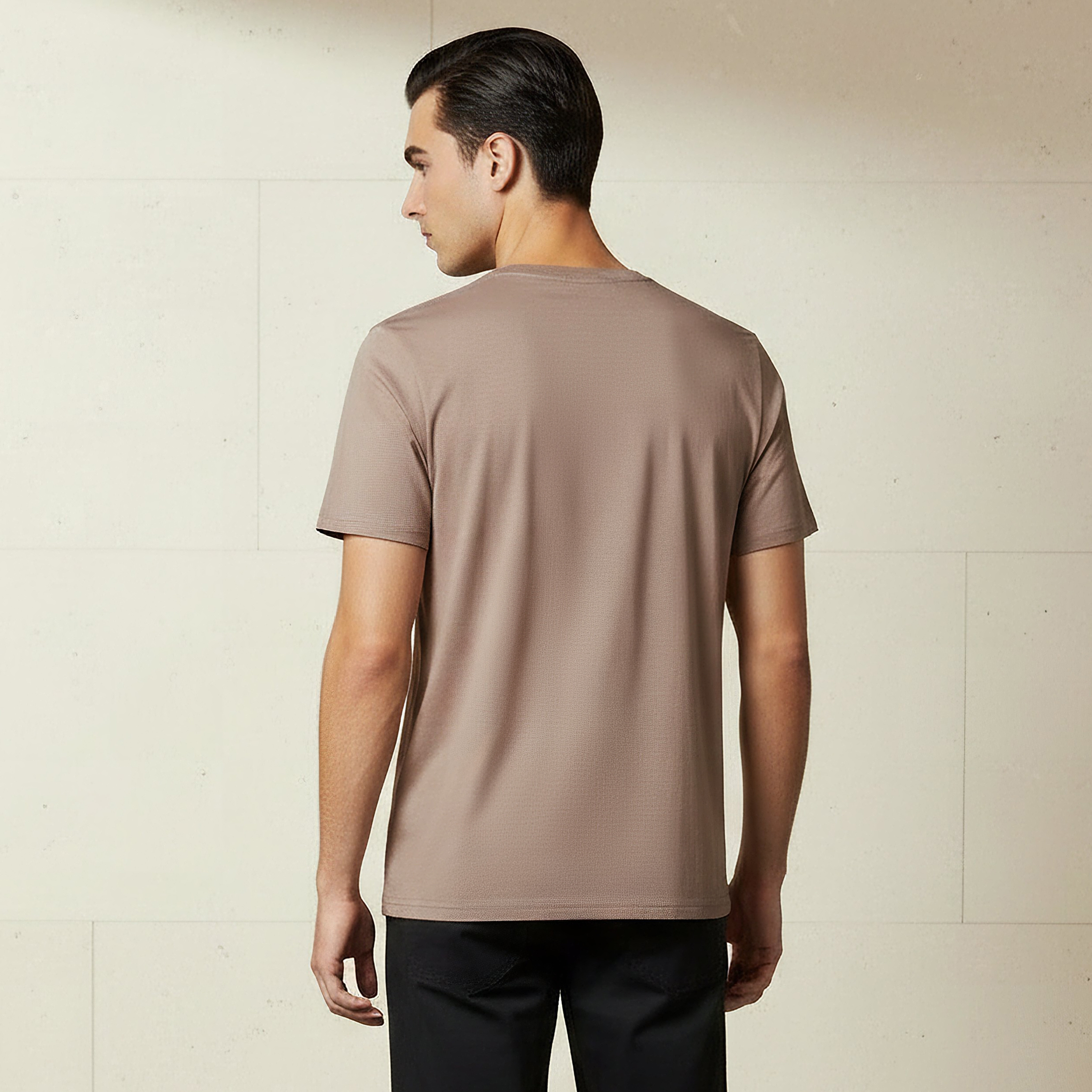 Men Regular Fit Crew Neck Short Sleeve T-shirt-men-clothing-tshirtsandpolos-tshirts-image-4