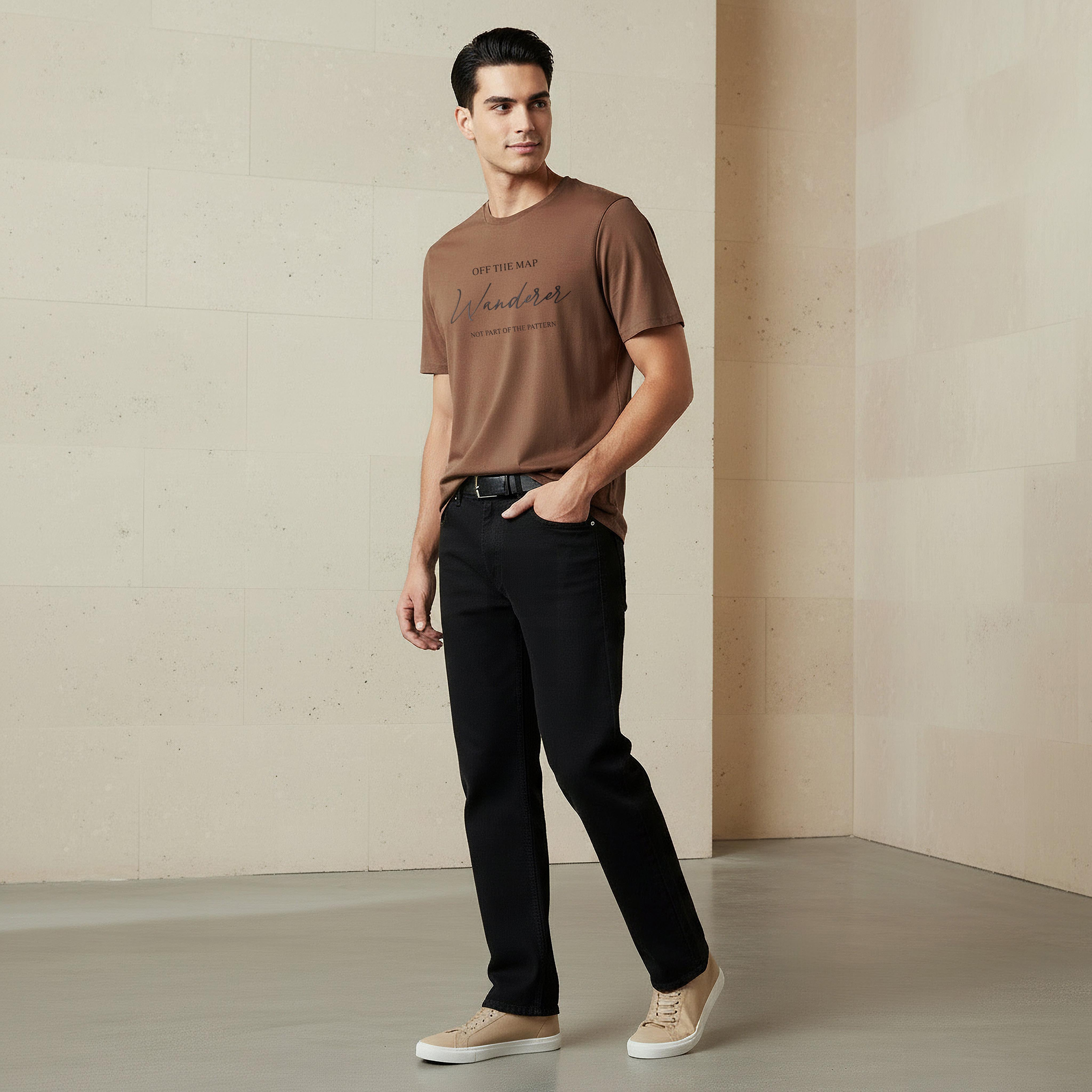 Men Slim Fit Crew Neck Short Sleeve Slogan Print T-shirt-men-clothing-tshirtsandpolos-tshirts-image-2