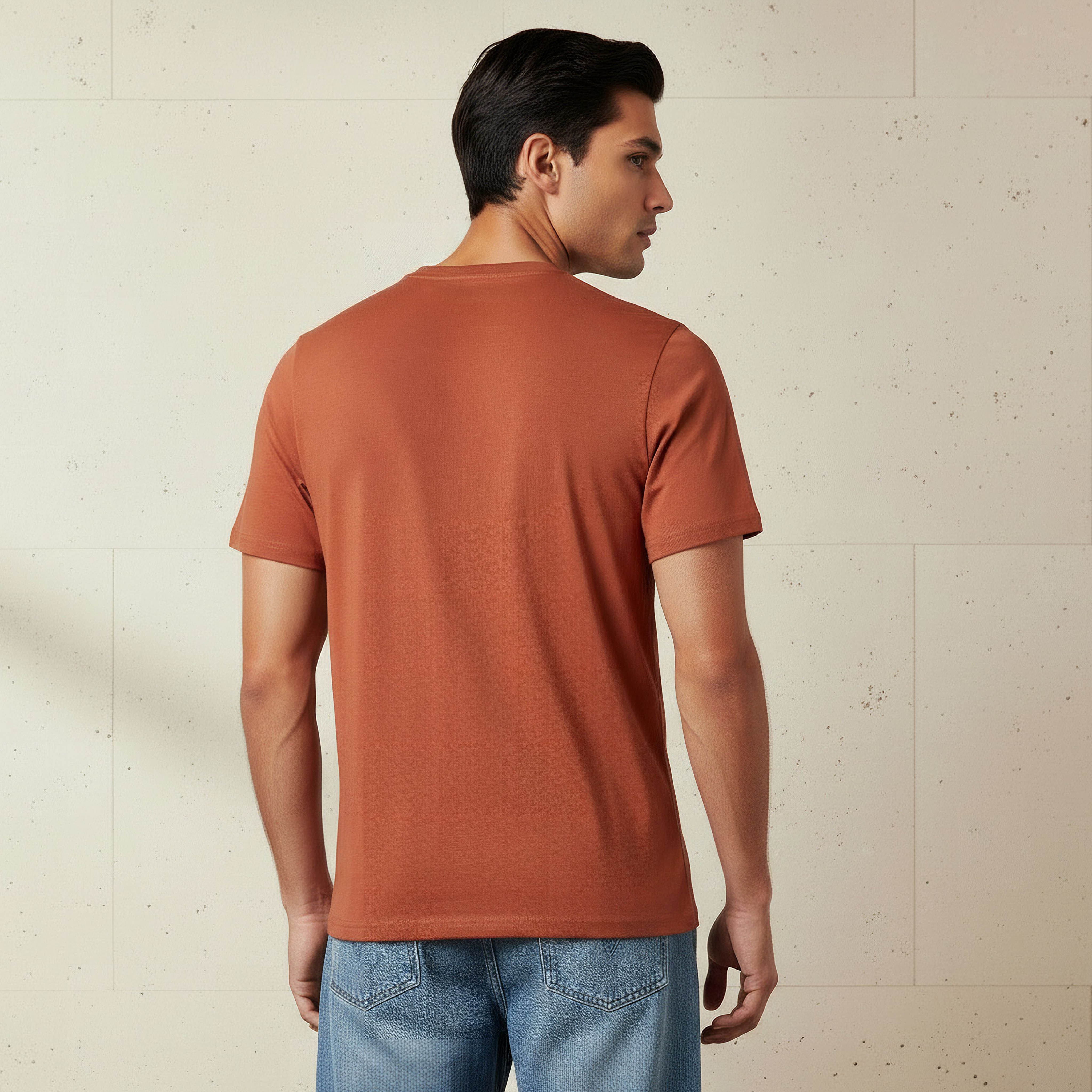 Men Slim Fit Crew Neck Short Sleeve Varsity Print T-shirt-PROMO_SP_OM_2FOR5_130625-image-3