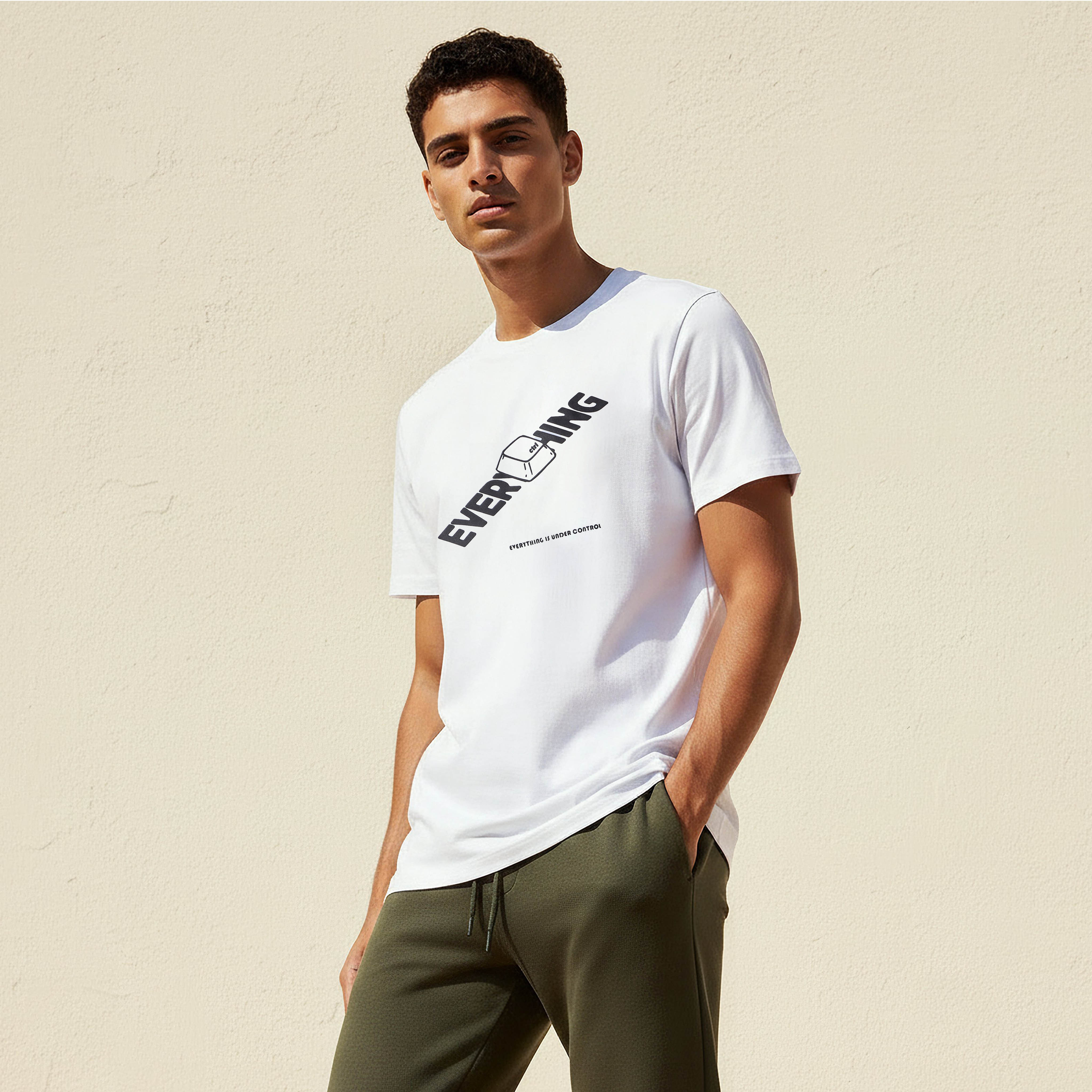 Men Slim Fit Crew Neck Short Sleeve Printed T-shirt-PROMO_SP_KSA_3_BUY2FORSAR49_130625-image-1