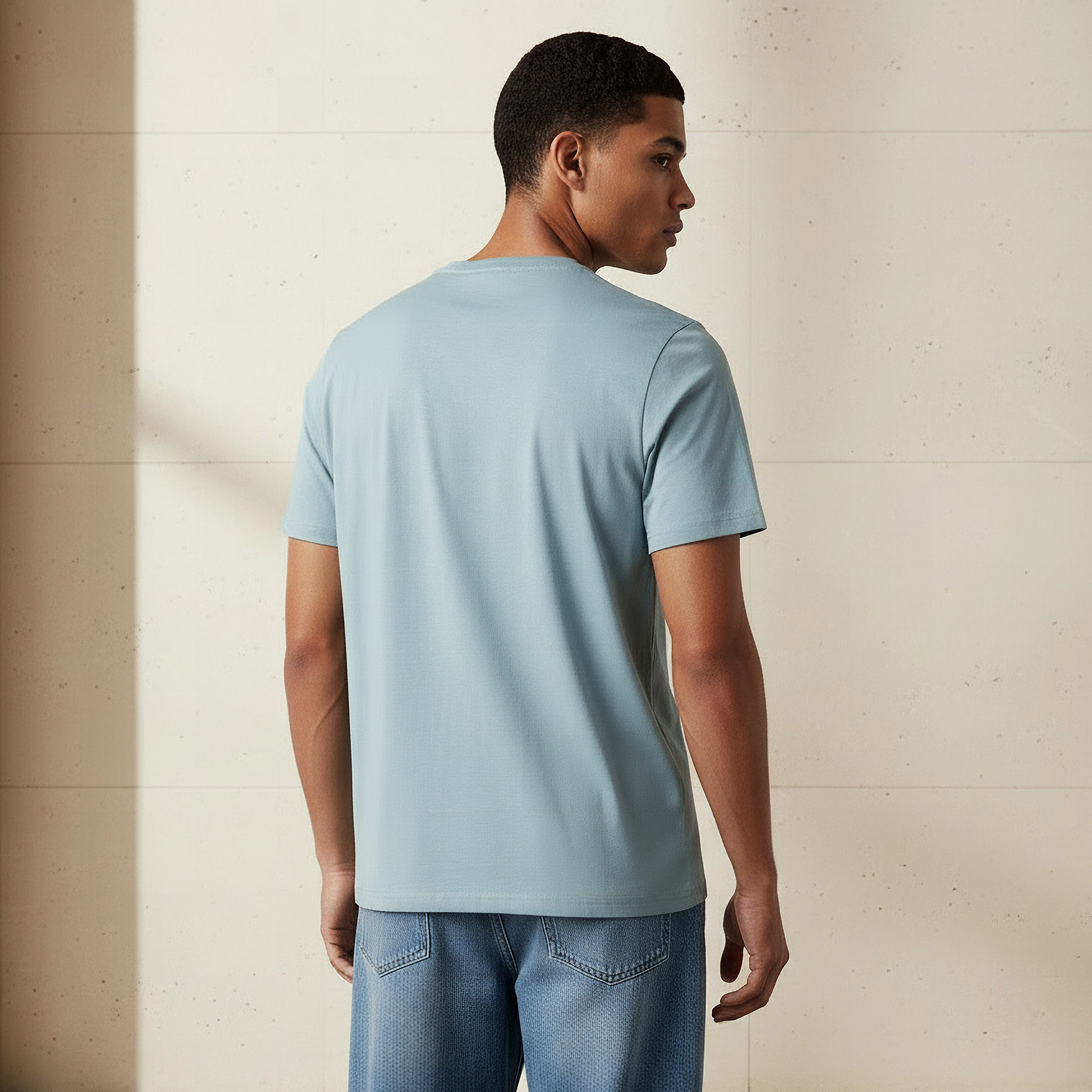 Men Slim Fit Crew Neck Short Sleeve Slogan Print T-shirt-men-clothing-tshirtsandpolos-tshirts-image-3
