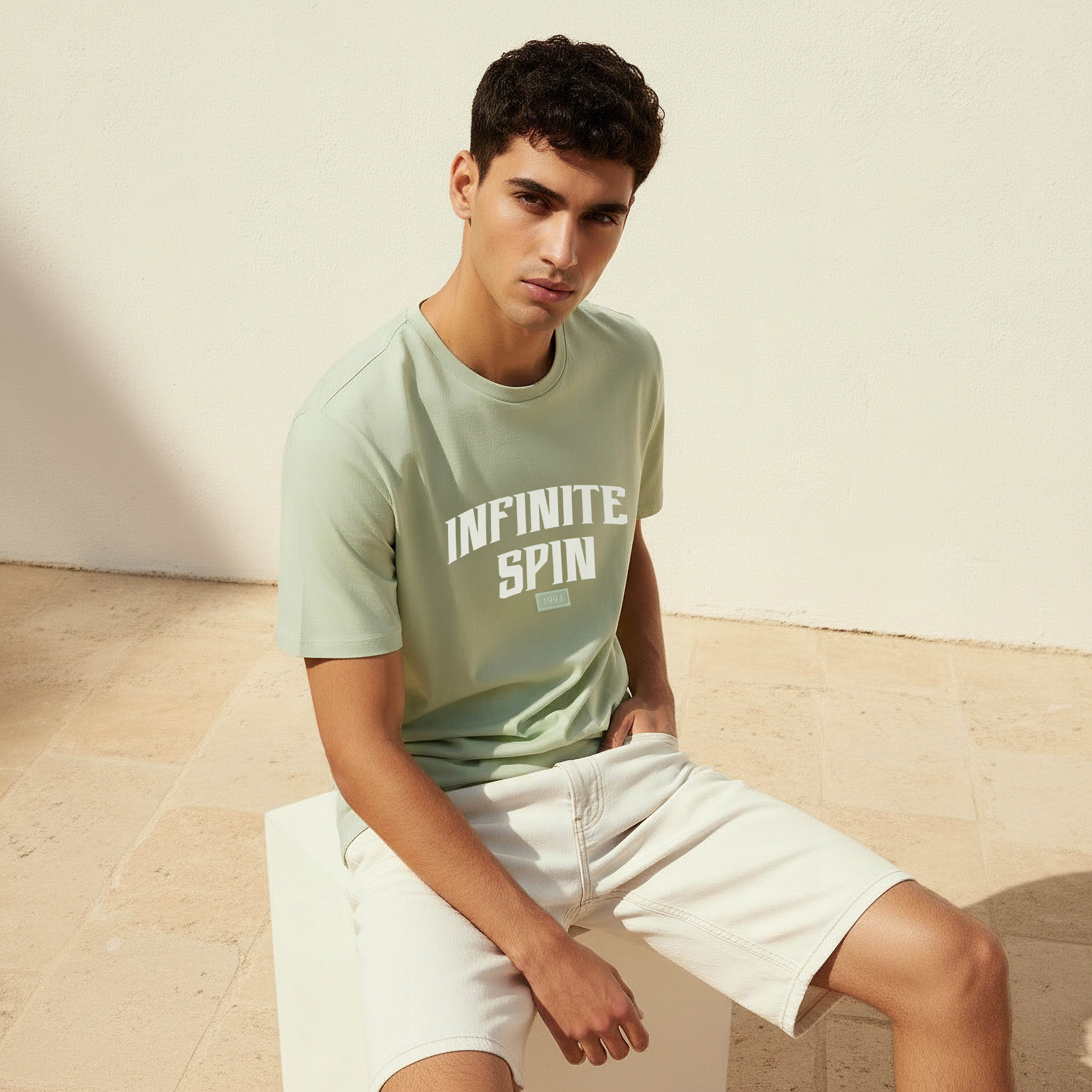 Men Slim Fit Crew Neck Short Sleeve Printed T-shirt-PROMO_SP_QA_2FOR49_110625-image-1