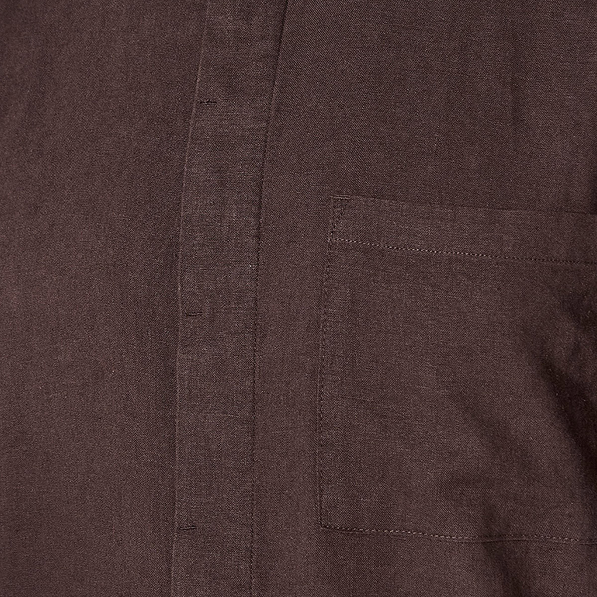 Men Regular Fit Collared Linen Blend Shirt-men-clothing-shirts-image-2