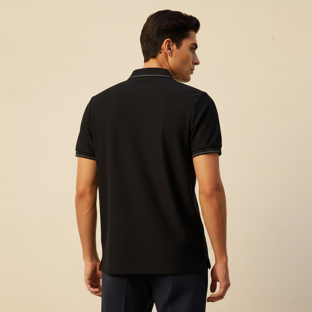 Men Short Sleeve Striped Polo T-shirt-men-clothing-tshirtsandpolos-polos-image-4