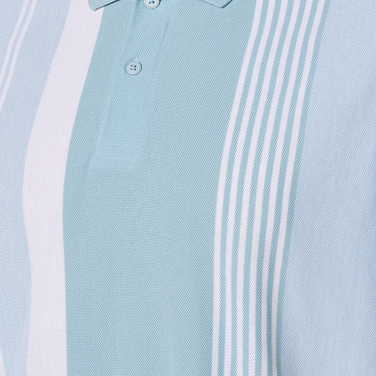 Men Short Sleeves Striped Pique Polo T-shirt-men-clothing-tshirtsandpolos-polos-image-2