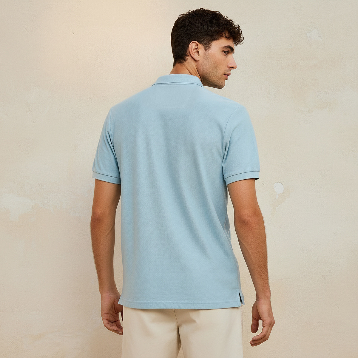Men Short Sleeves Striped Pique Polo T-shirt-men-clothing-tshirtsandpolos-polos-image-4