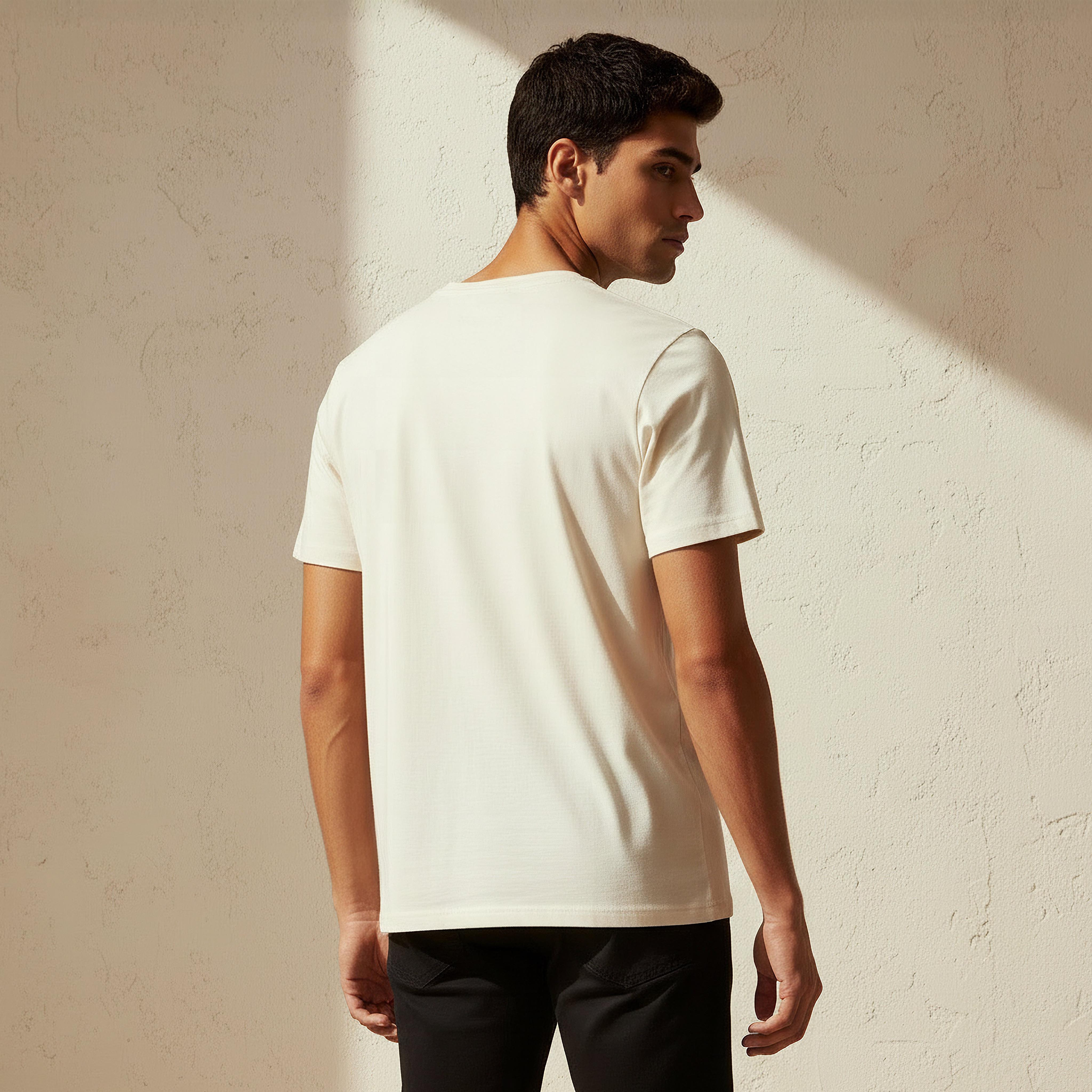 Men Regular Fit Crew Neck Short Sleeves T-shirt-men-clothing-tshirtsandpolos-tshirts-image-4