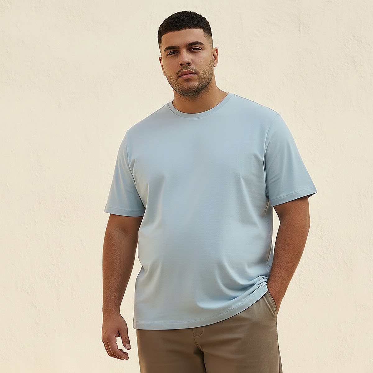 Men Regular Fit Crew Neck Short Sleeves T-shirt-men-clothing-tshirtsandpolos-tshirts-image-5
