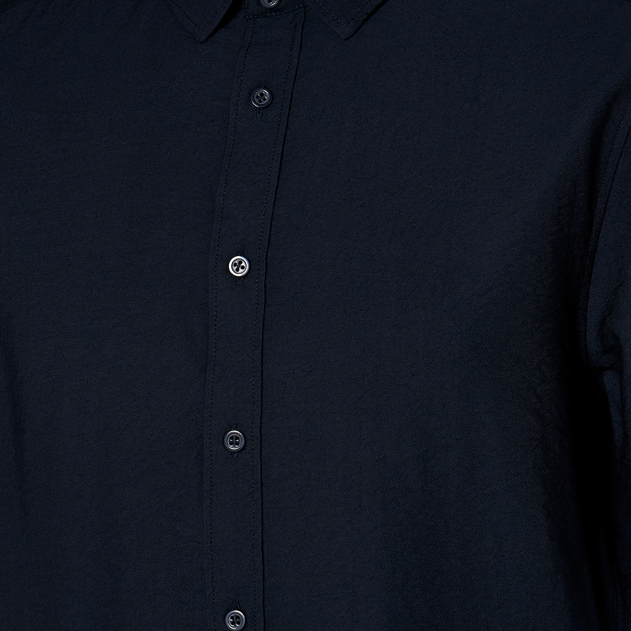 Men Regular Fit Collared Crinkle Textured Short Sleeves Shirt-men-clothing-shirts-image-2
