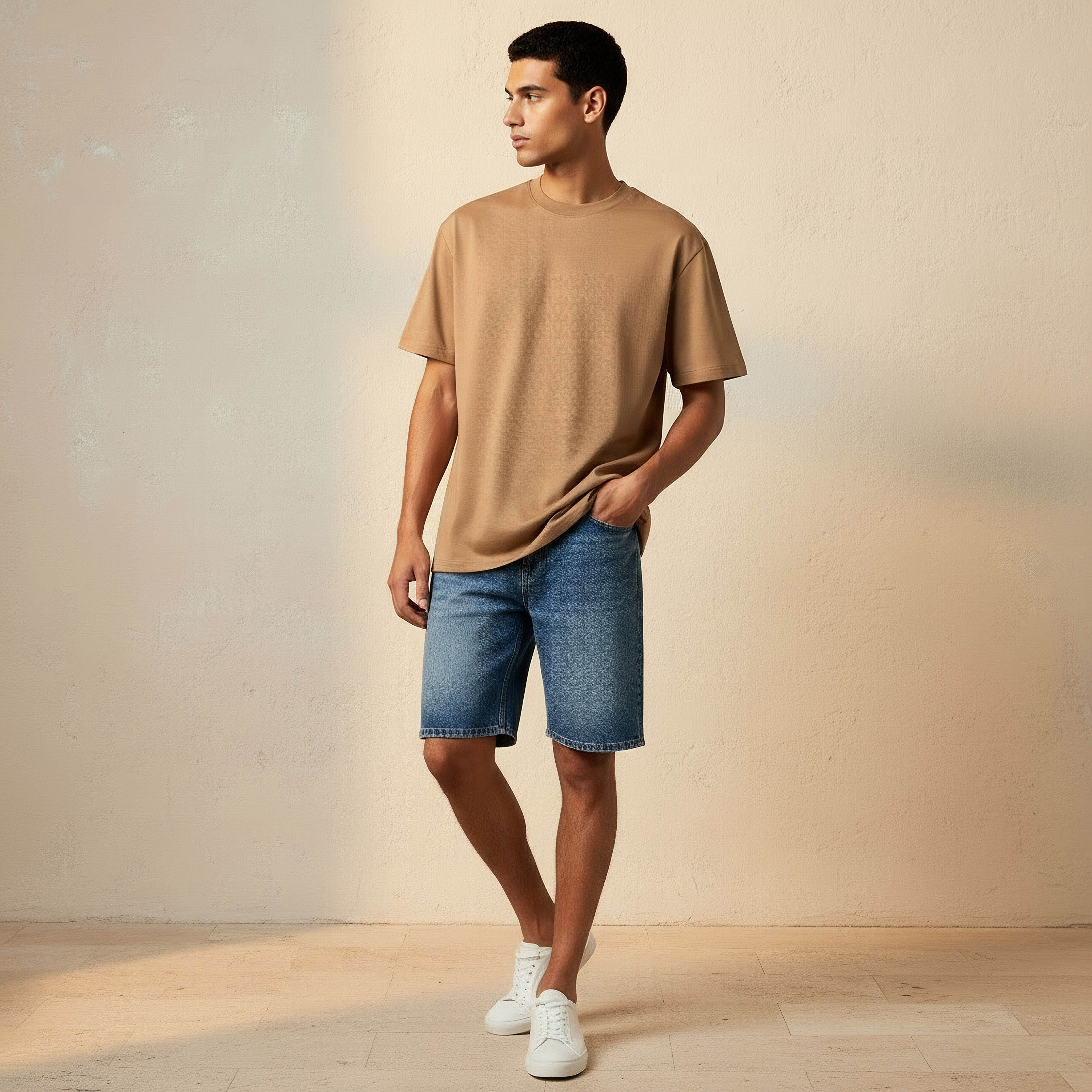 Men Relaxed Fit Crew Neck Short Sleeves T-shirt-men-clothing-tshirtsandpolos-tshirts-image-3