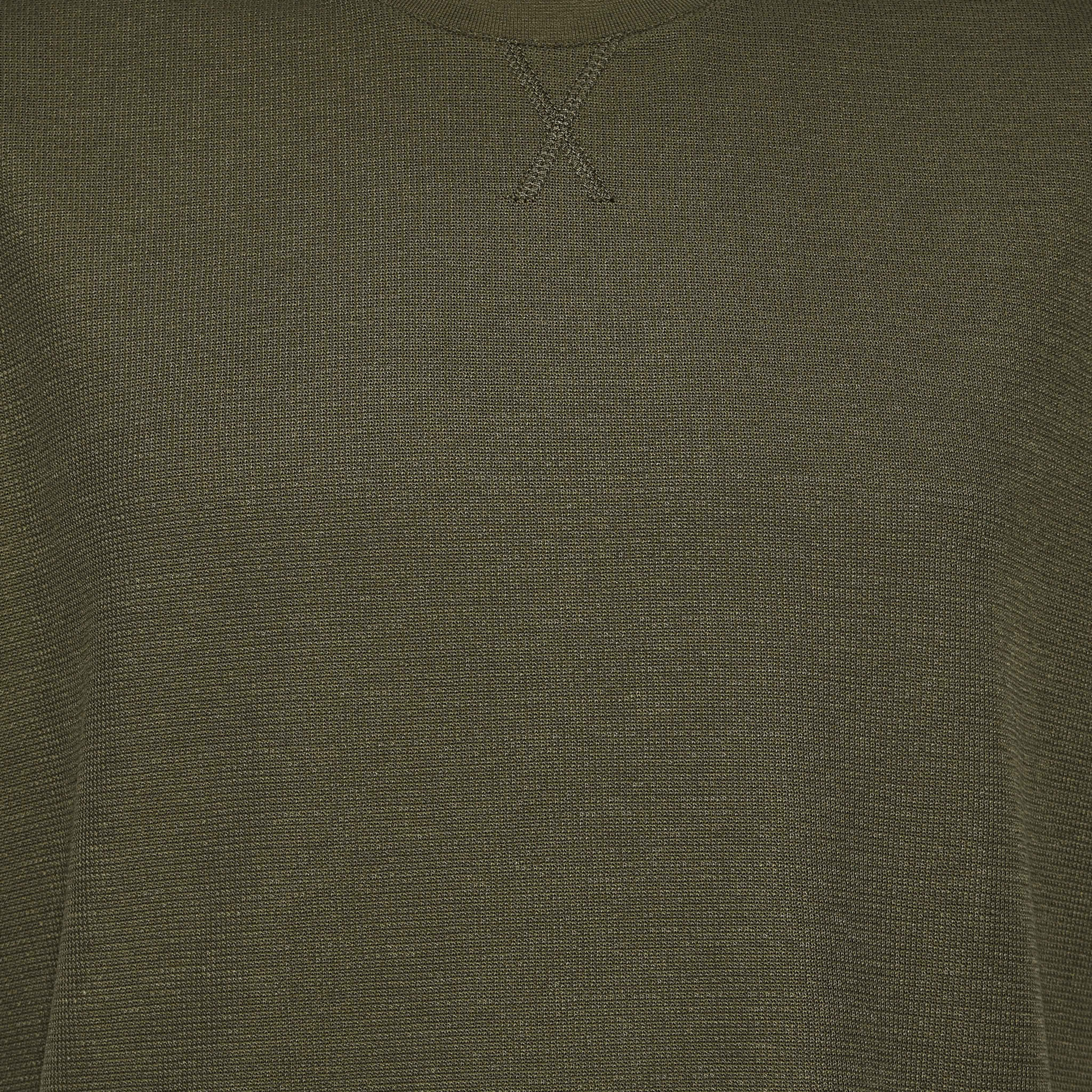 Men Relaxed Fit Crew Neck Short Sleeves Textured T-shirt-men-clothing-tshirtsandpolos-tshirts-image-2