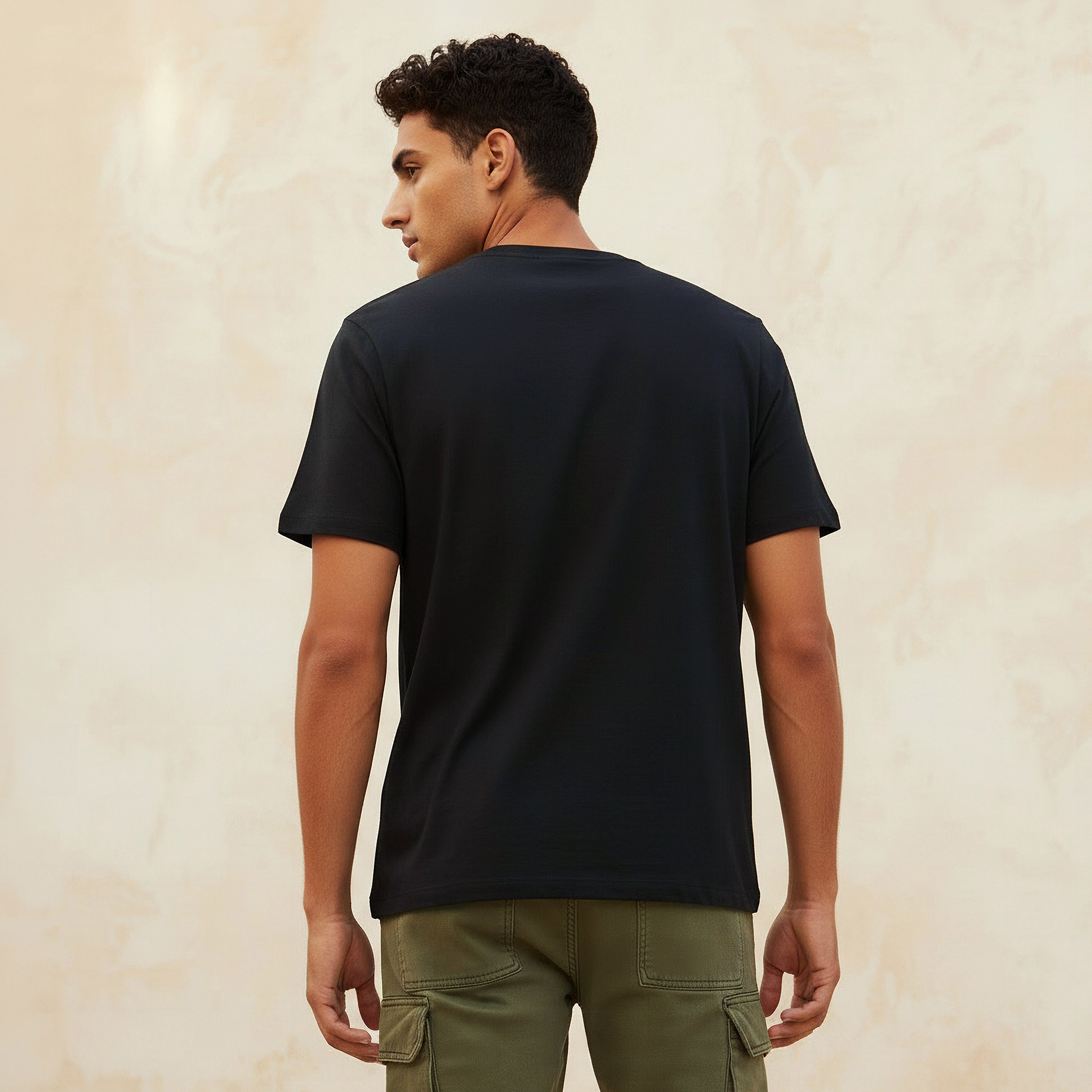 Men Slim Fit Crew Neck Short Sleeves Tokyo Print T-shirt-PROMO_SP_KSA_3_BUY2FORSAR49_130625-image-4