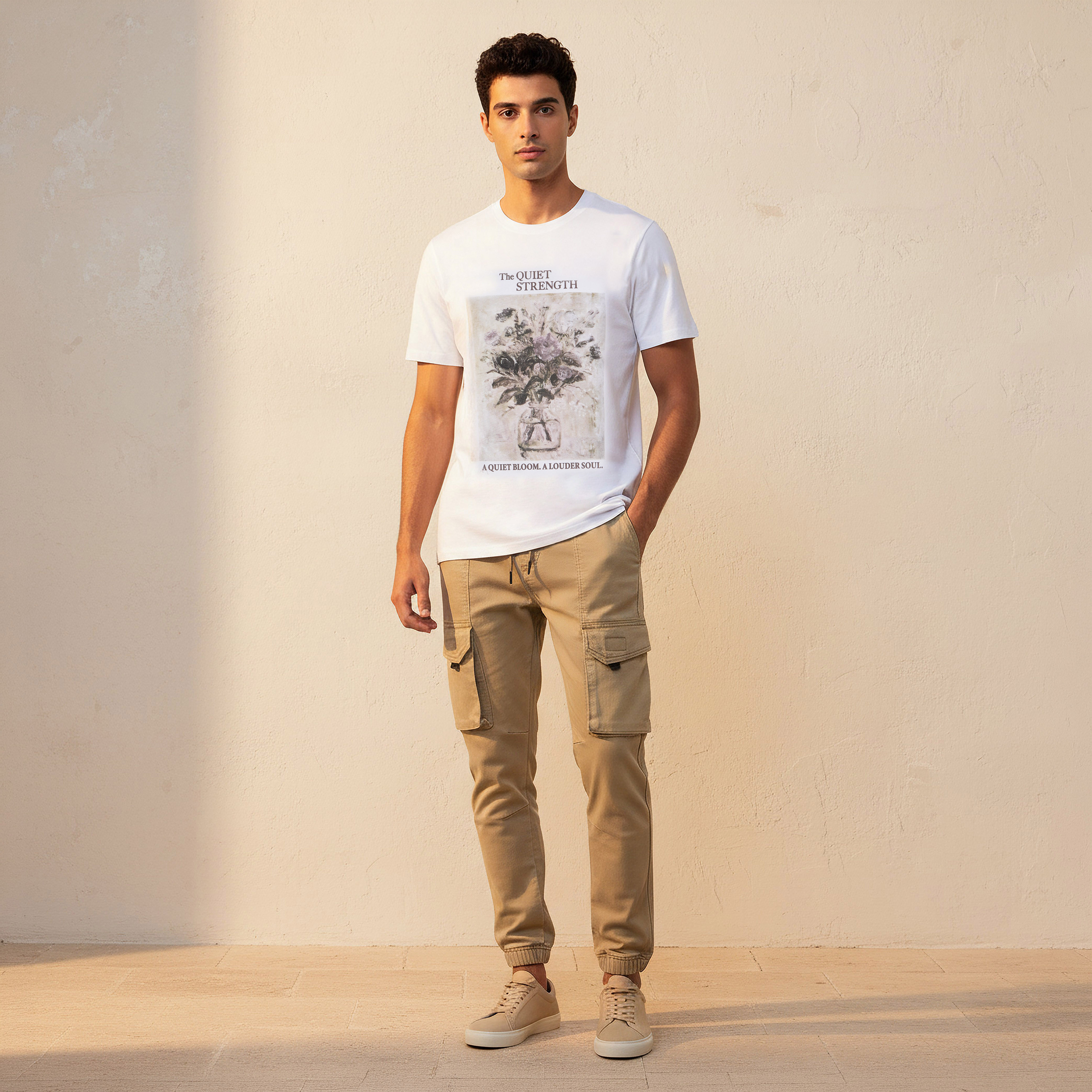 Men Slim Fit Crew Neck Short Sleeves Graphic Print T-shirt-PROMO_SP_KSA_3_BUY2FORSAR49_130625-image-3