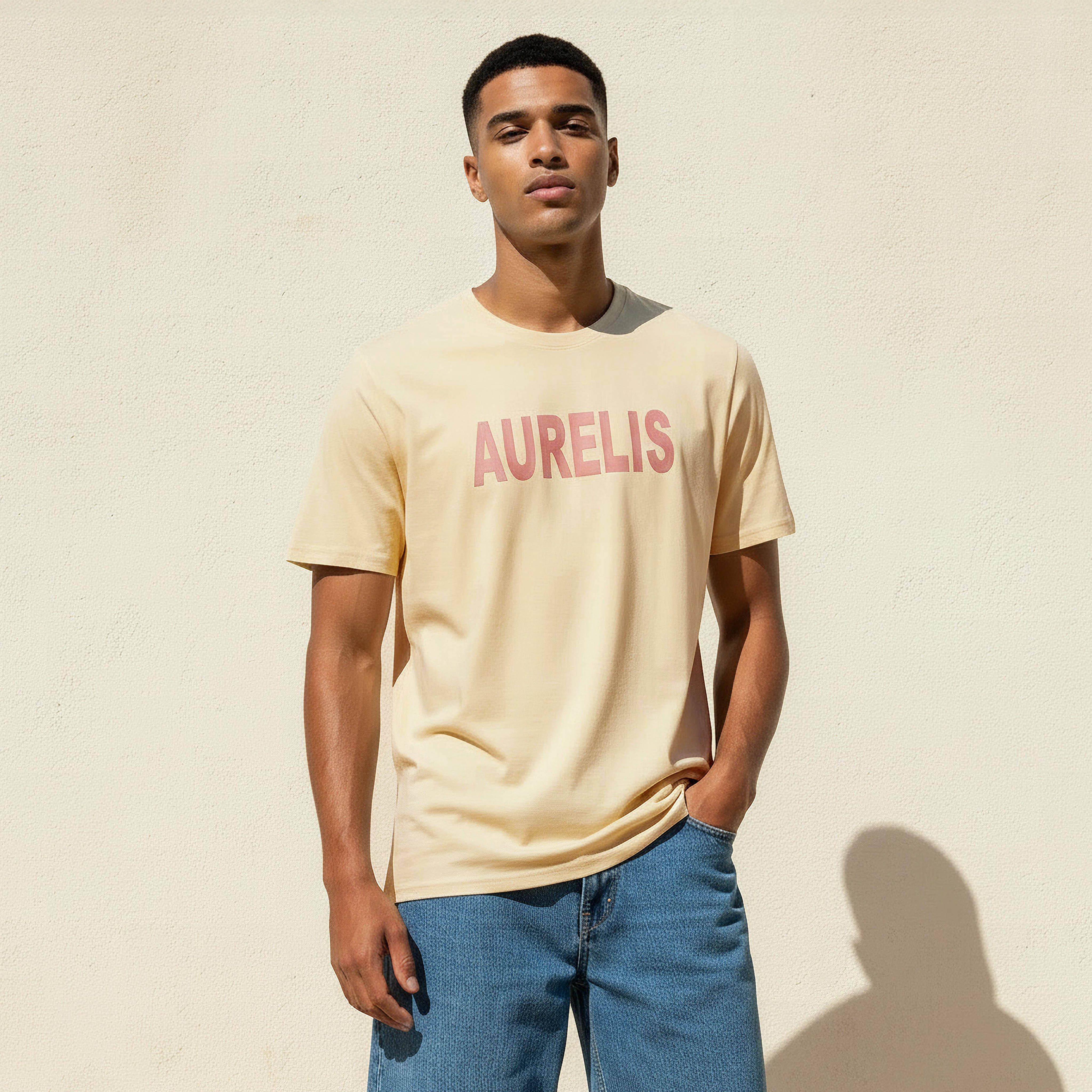 Men Slim Fit Crew Neck Short Sleeves Printed T-shirt-PROMO_SP_KSA_3_BUY2FORSAR49_130625-image-1