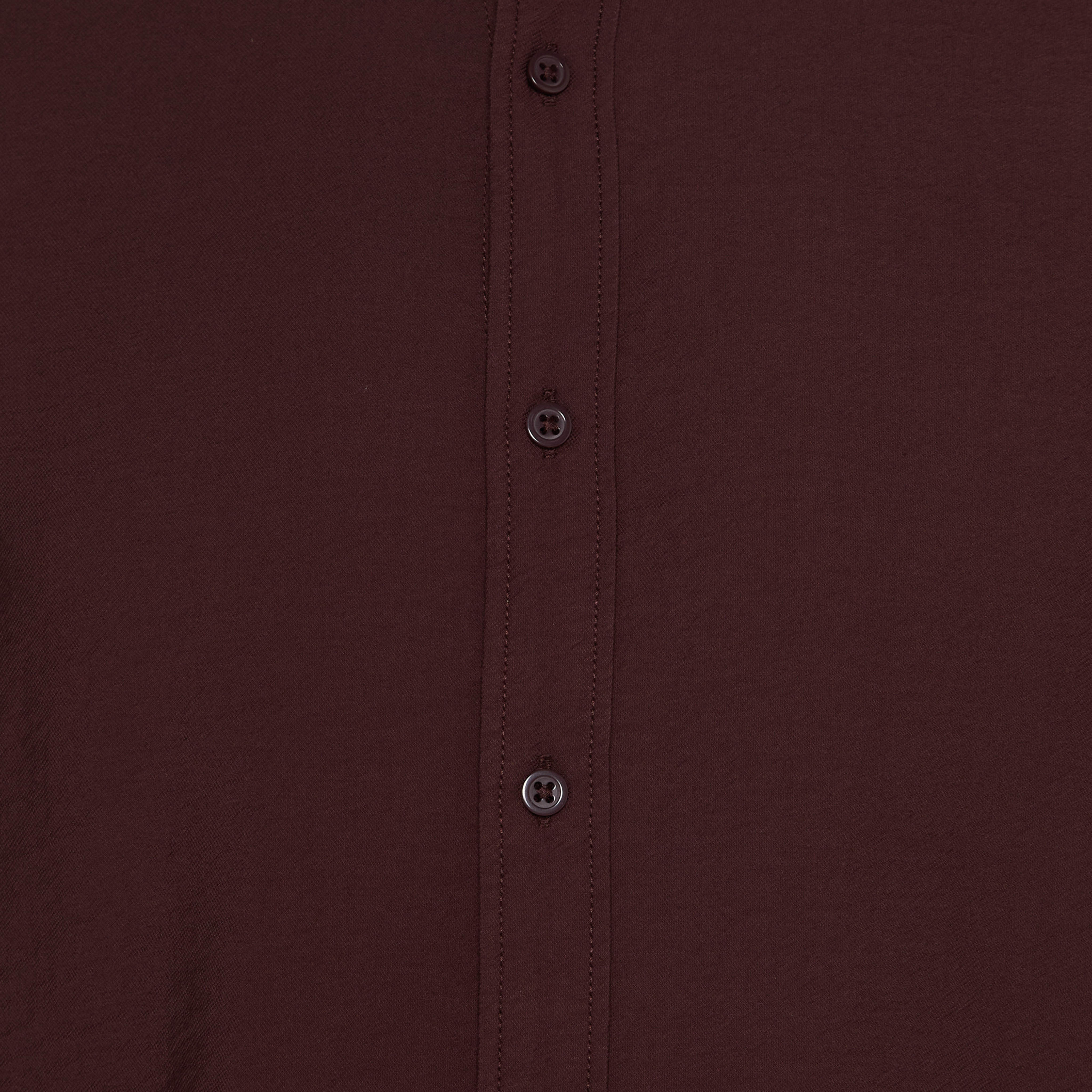 قميص بقصّة عادية بياقة وأكمام طويلة للرجال-men-clothing-shirts-image-2