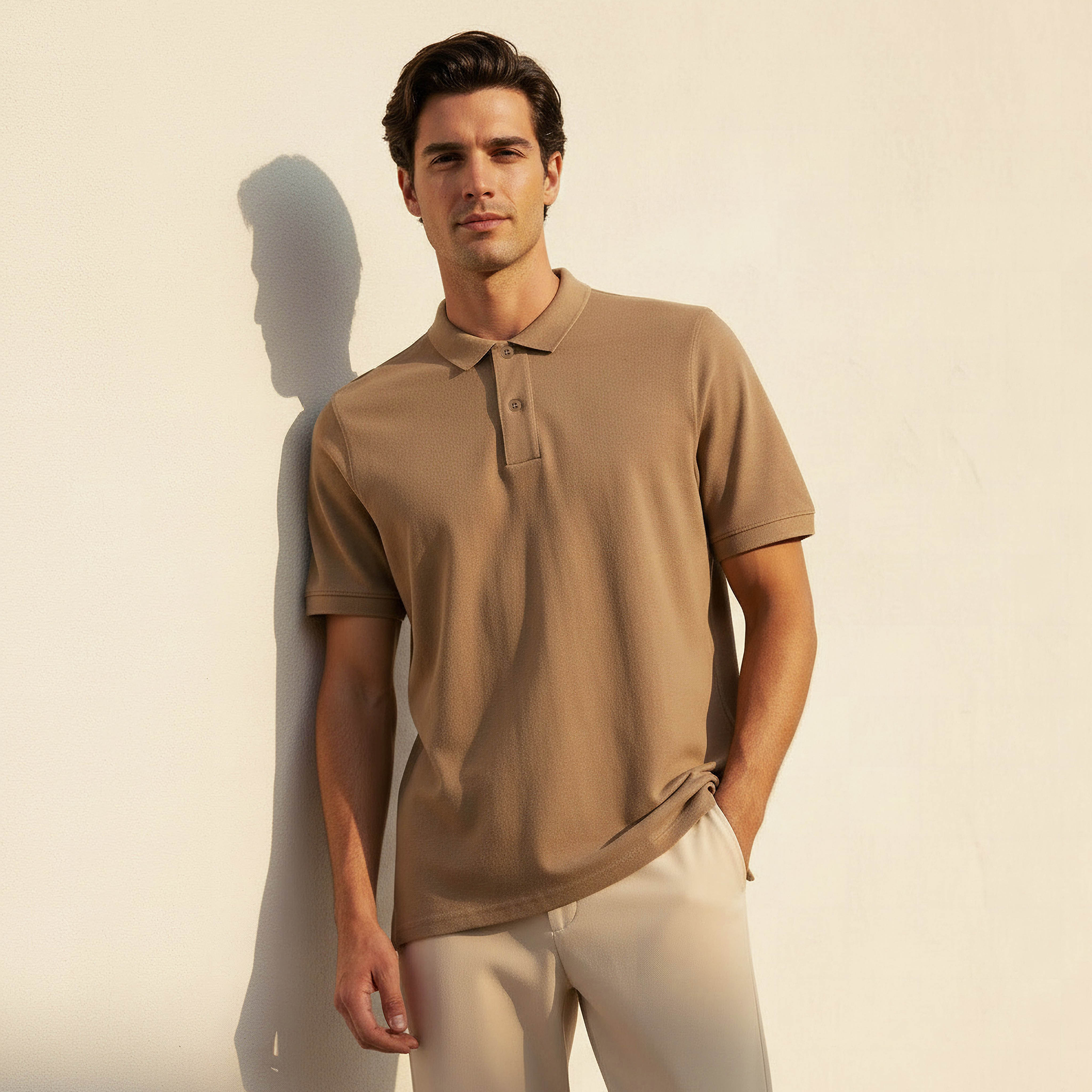 Men Short Sleeve Polo T-shirt-men-clothing-tshirtsandpolos-polos-image-1