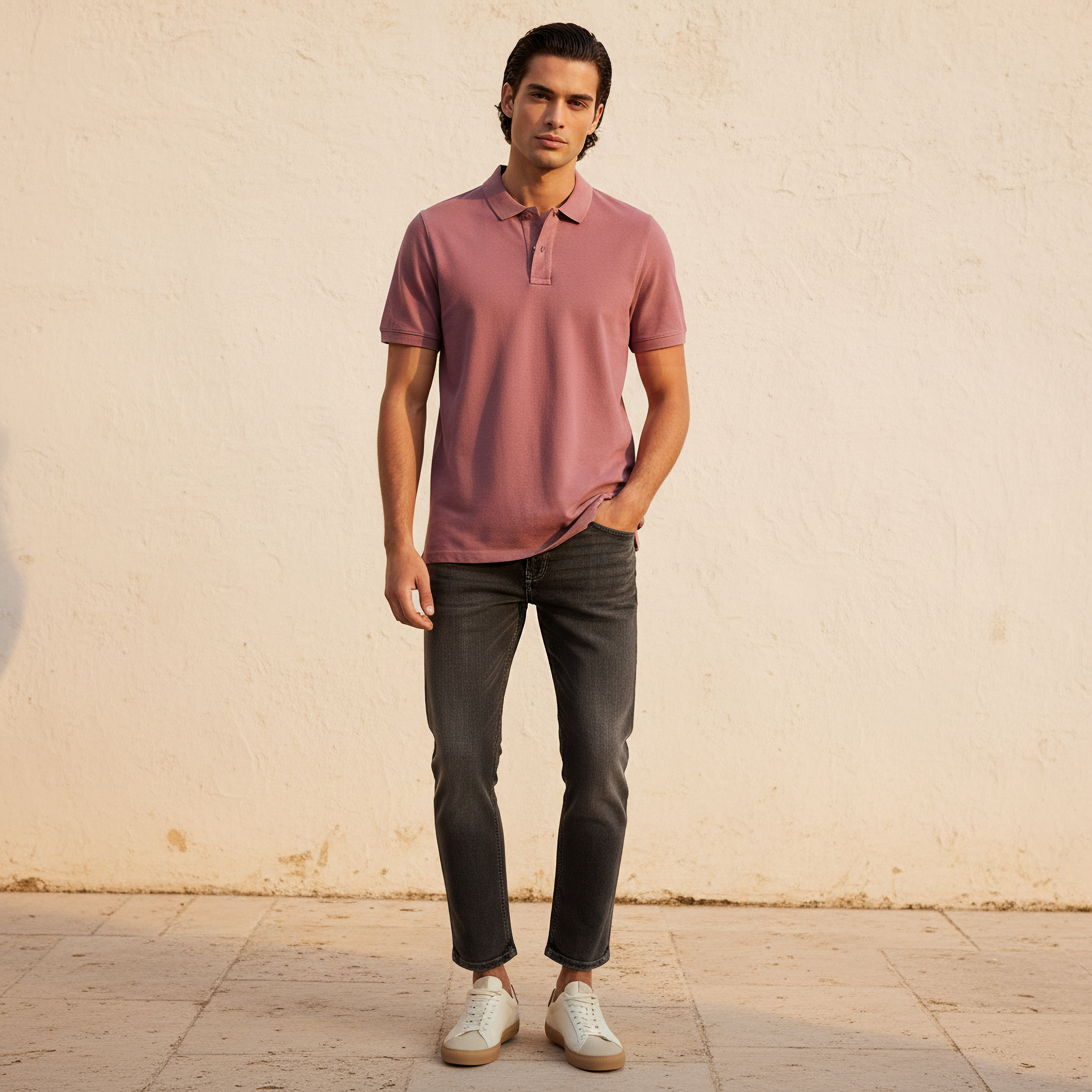 Men Short Sleeve Polo T-shirt-men-clothing-tshirtsandpolos-polos-image-3