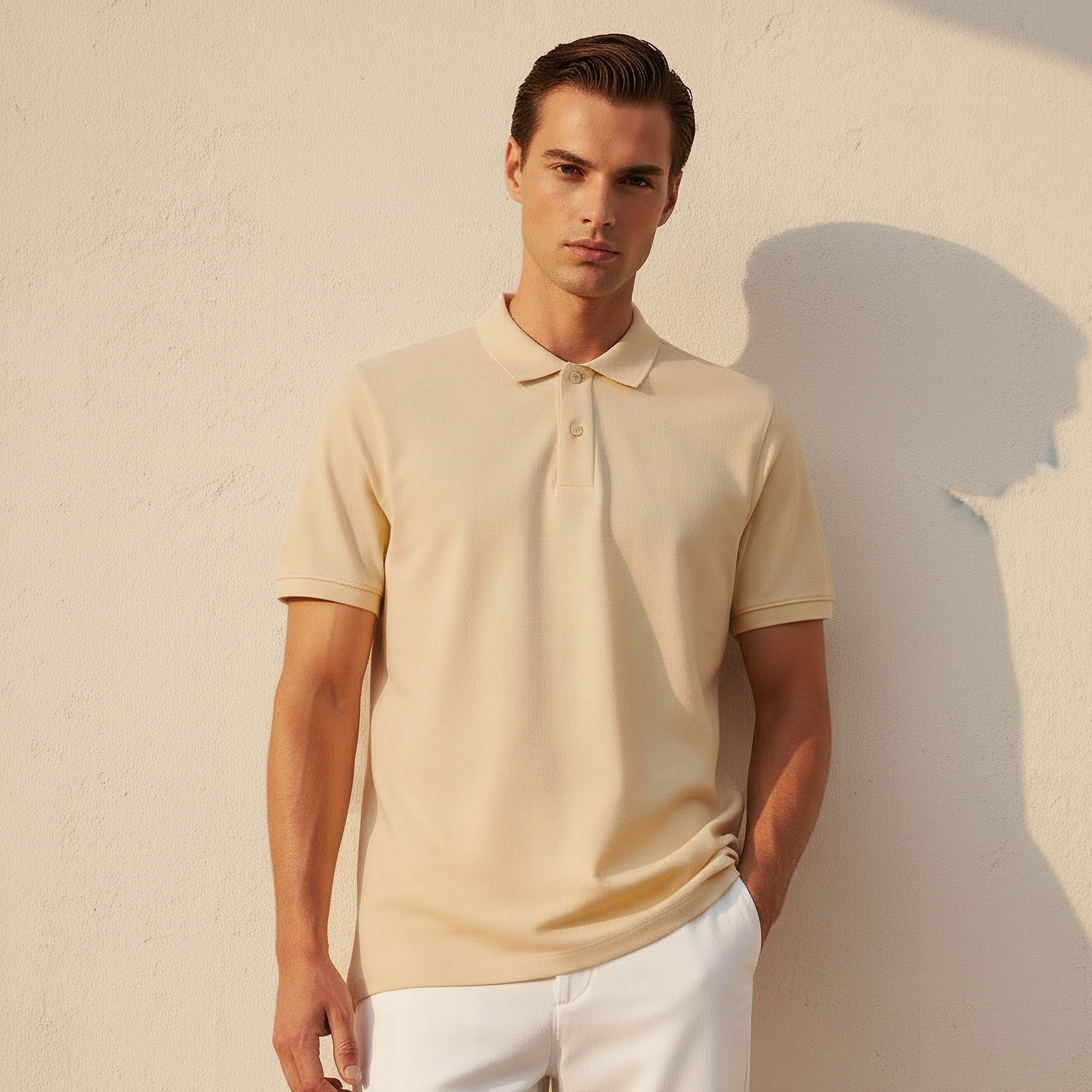 Men Short Sleeve Polo T-shirt-men-clothing-tshirtsandpolos-polos-image-1