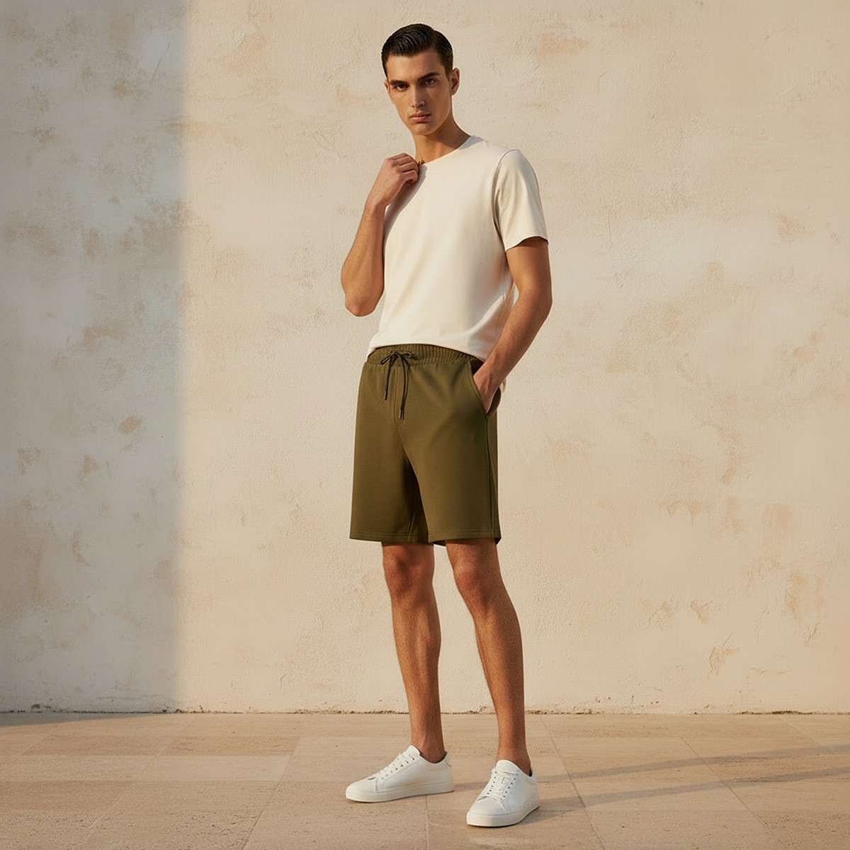 Men Regular Fit Shorts-men-clothing-bottoms-shorts-image-3