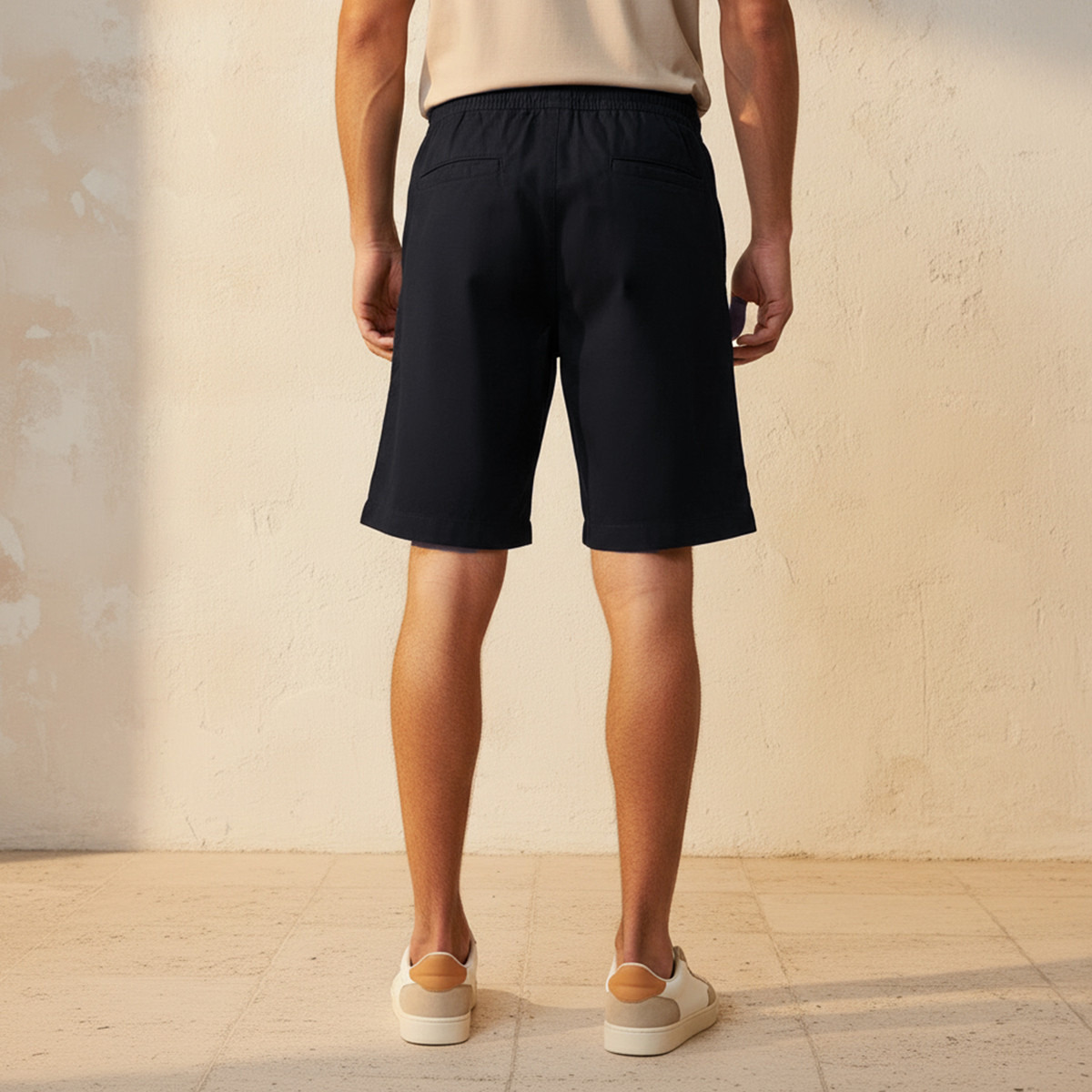 Men Regular Fit Shorts Cotton-men-clothing-bottoms-shorts-image-4