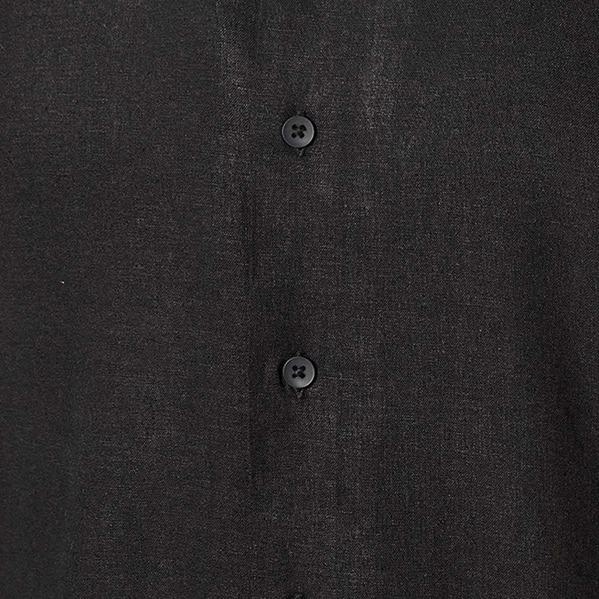 قميص مزيج الكتان بقصة عادية وياقة كامب من سبلاش بيسك-men-clothing-shirts-image-2