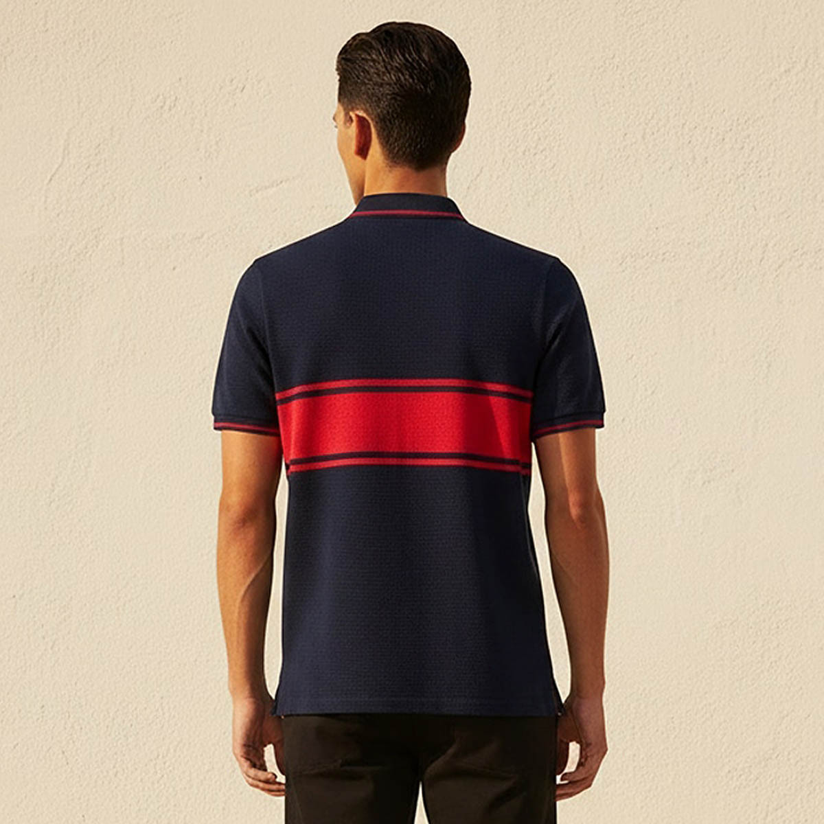 Men Short Sleeves Striped Polo T-shirt-men-clothing-tshirtsandpolos-polos-image-4