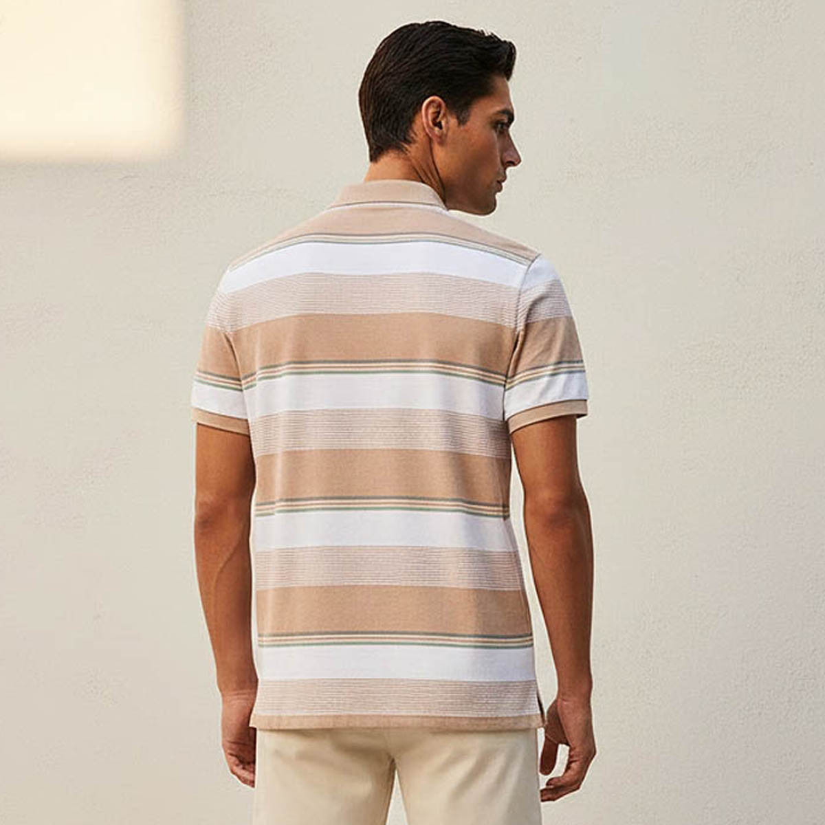 Men Short Sleeves Striped Polo T-shirt-men-clothing-tshirtsandpolos-polos-image-4