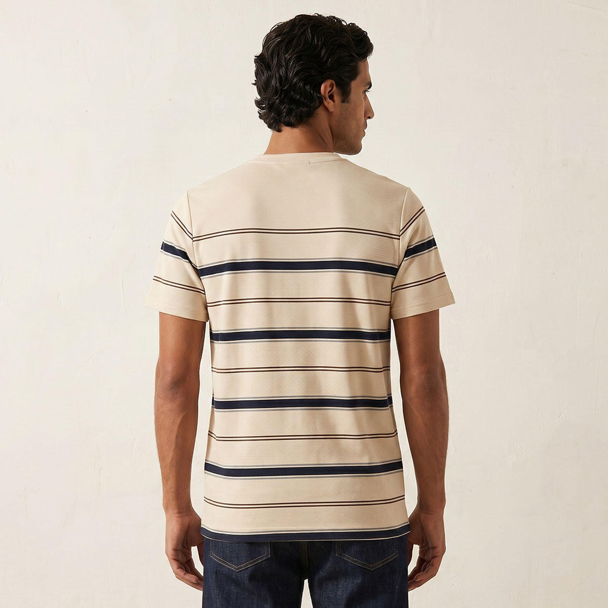 Splash Basic Crew Neck Short Sleeves Striped T-shirt-men-clothing-tshirtsandpolos-tshirts-image-4