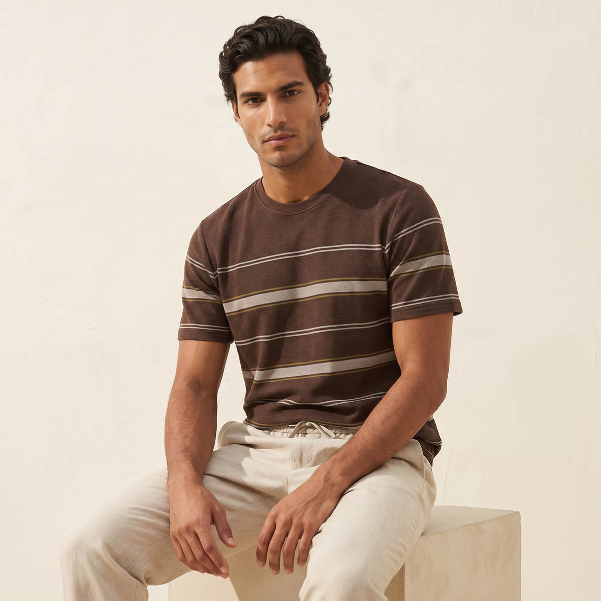 Splash Basics Crew Neck Striped T-shirt-men-clothing-tshirtsandpolos-tshirts-image-5