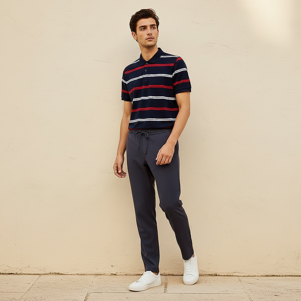 Men Short Sleeves Striped Polo T-shirt-men-clothing-tshirtsandpolos-polos-image-3