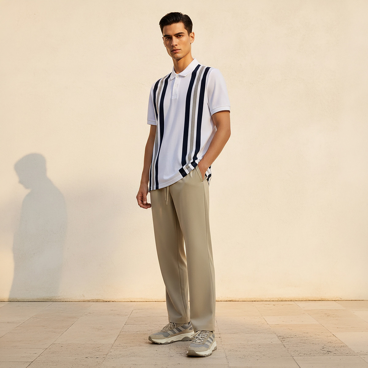 تيشيرت بولو مقلم بأكمام قصيرة للرجال-men-clothing-tshirtsandpolos-polos-image-7