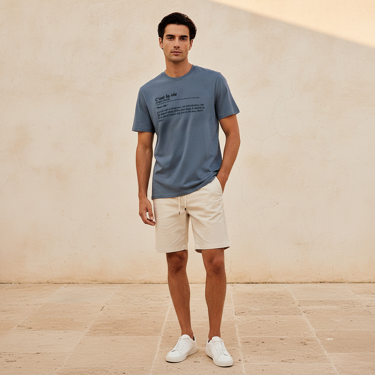 Men Regular Fit Crew Neck Short Sleeves Slogan Print T-shirt-men-clothing-tshirtsandpolos-tshirts-image-3