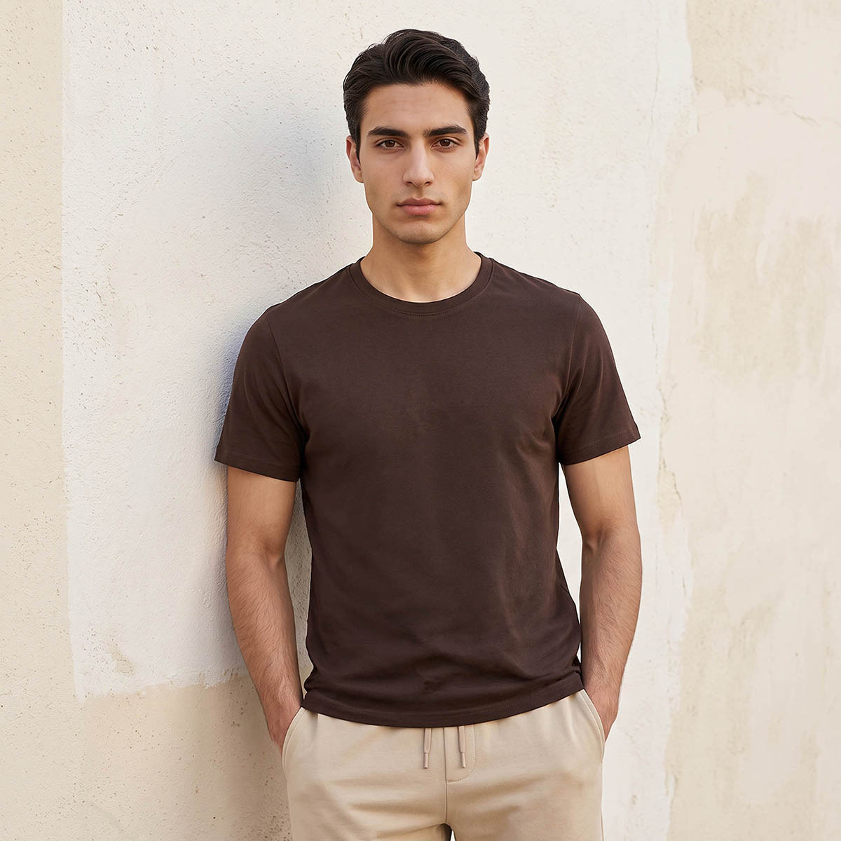 Splash Basics Regular Fit Crew Neck T-shirt-men-clothing-tshirtsandpolos-tshirts-image-1