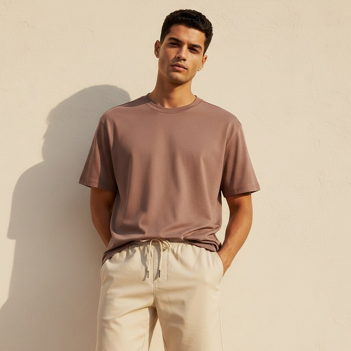 Men Relaxed Fit Crew Neck Short Sleeve T-shirt-men-clothing-tshirtsandpolos-tshirts-image-1
