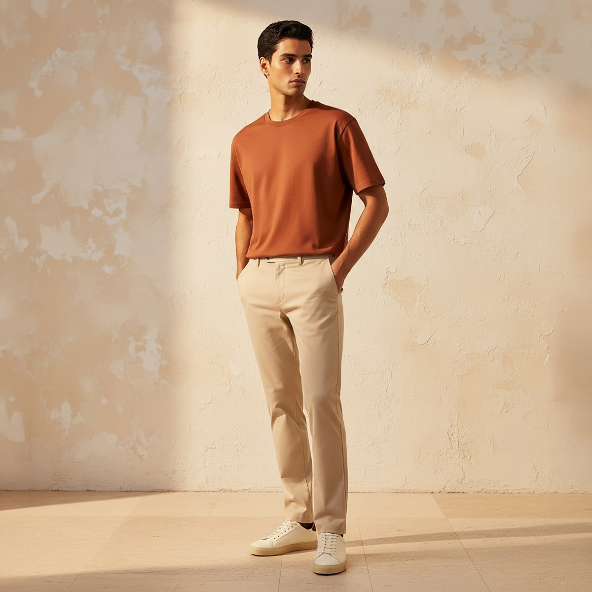 Men Relaxed Fit Crew Neck Short Sleeve T-shirt-men-clothing-tshirtsandpolos-tshirts-image-3
