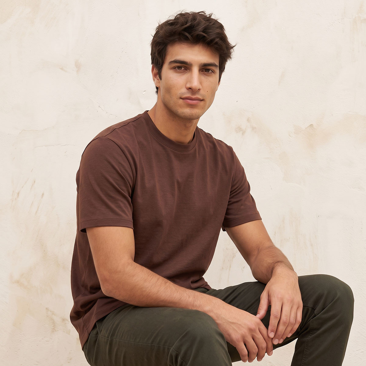 Splash Basic Relaxed Fit Crew Neck Short Sleeves T-shirt-men-clothing-tshirtsandpolos-tshirts-image-1