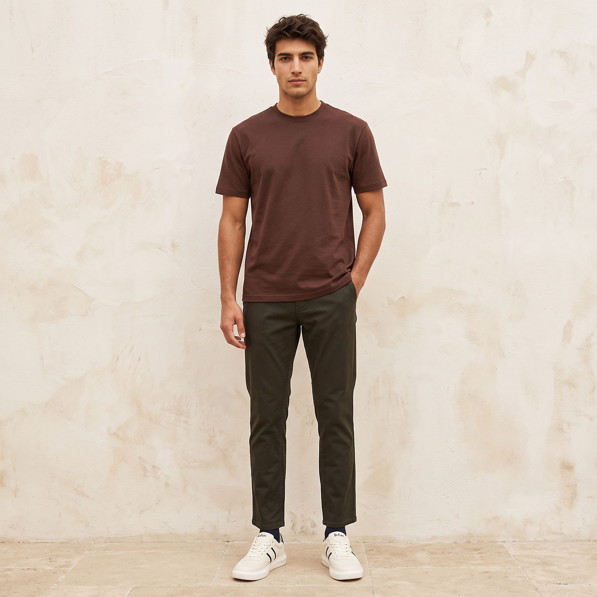 Splash Basic Relaxed Fit Crew Neck Short Sleeves T-shirt-men-clothing-tshirtsandpolos-tshirts-image-2