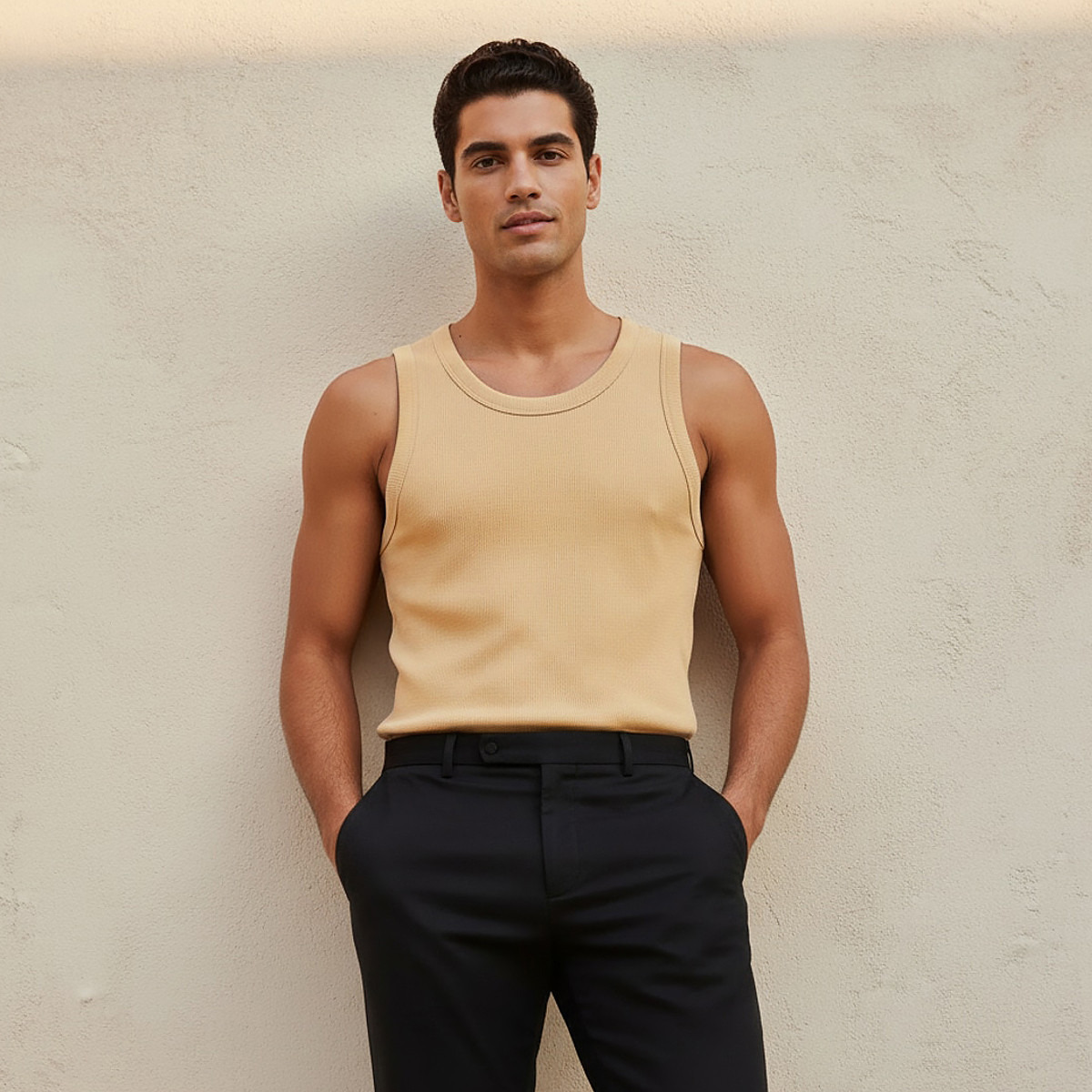 فيست مضلع من سبلاش بيسك-men-clothing-tshirtsandpolos-vests-image-1