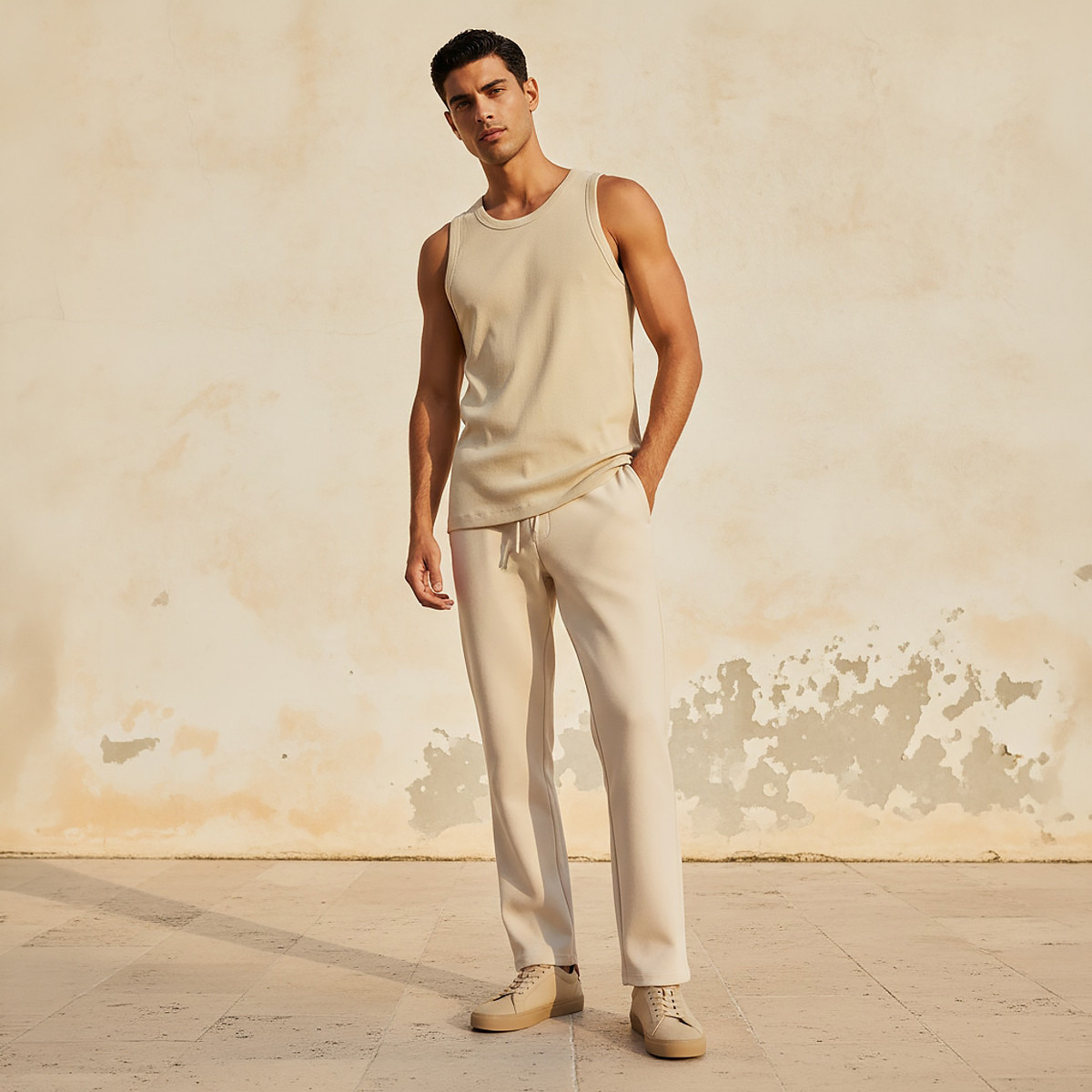 Splash Basic Ribbed Vest-men-clothing-tshirtsandpolos-vests-image-3