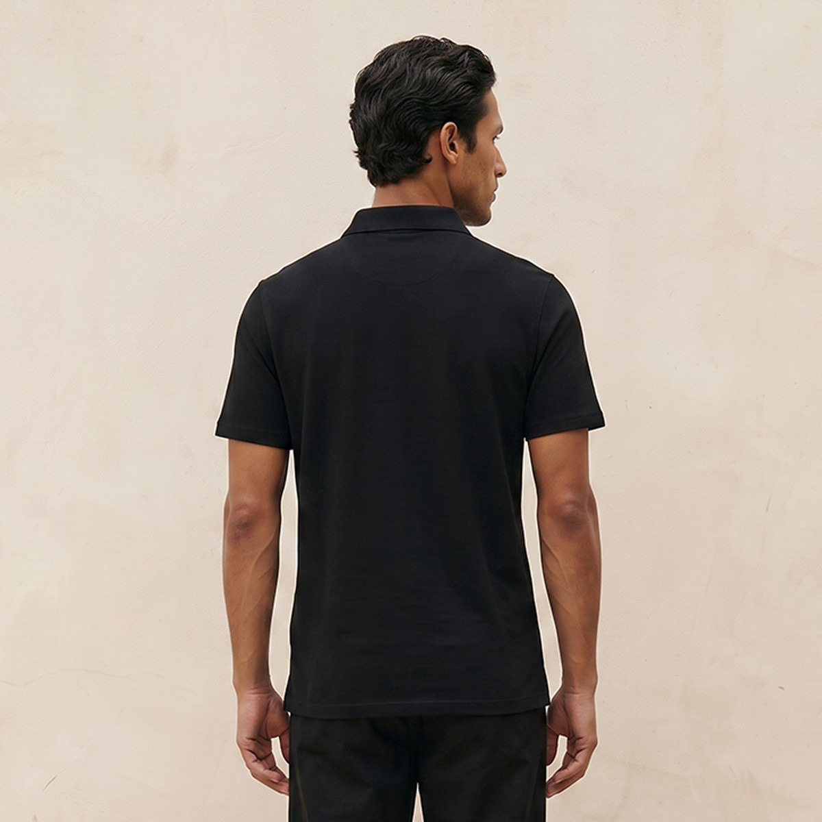 Splash Basic Short Sleeves Textured Polo T-shirt-men-clothing-tshirtsandpolos-polos-image-4