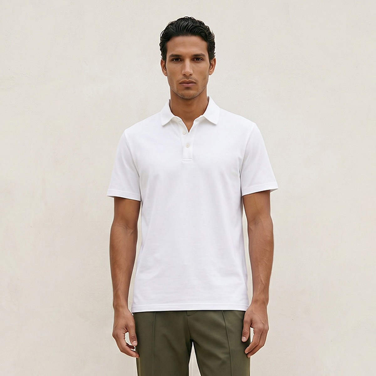 Splash Basic Short Sleeves Textured Polo T-shirt-men-clothing-tshirtsandpolos-polos-image-1