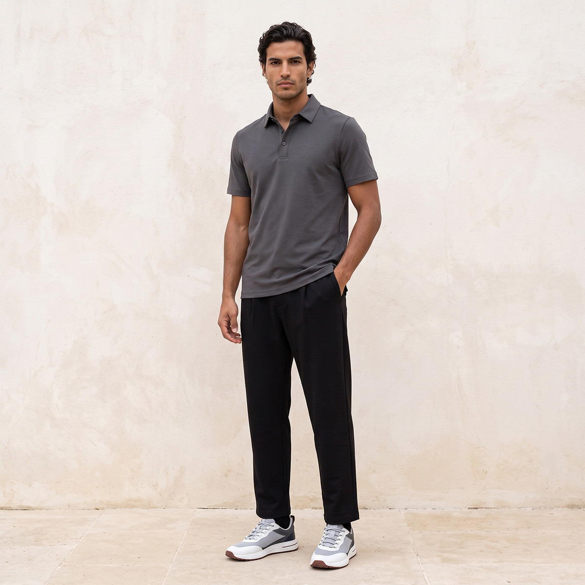 Splash Basic Slim Fit Polo T-shirt-men-clothing-tshirtsandpolos-polos-image-2