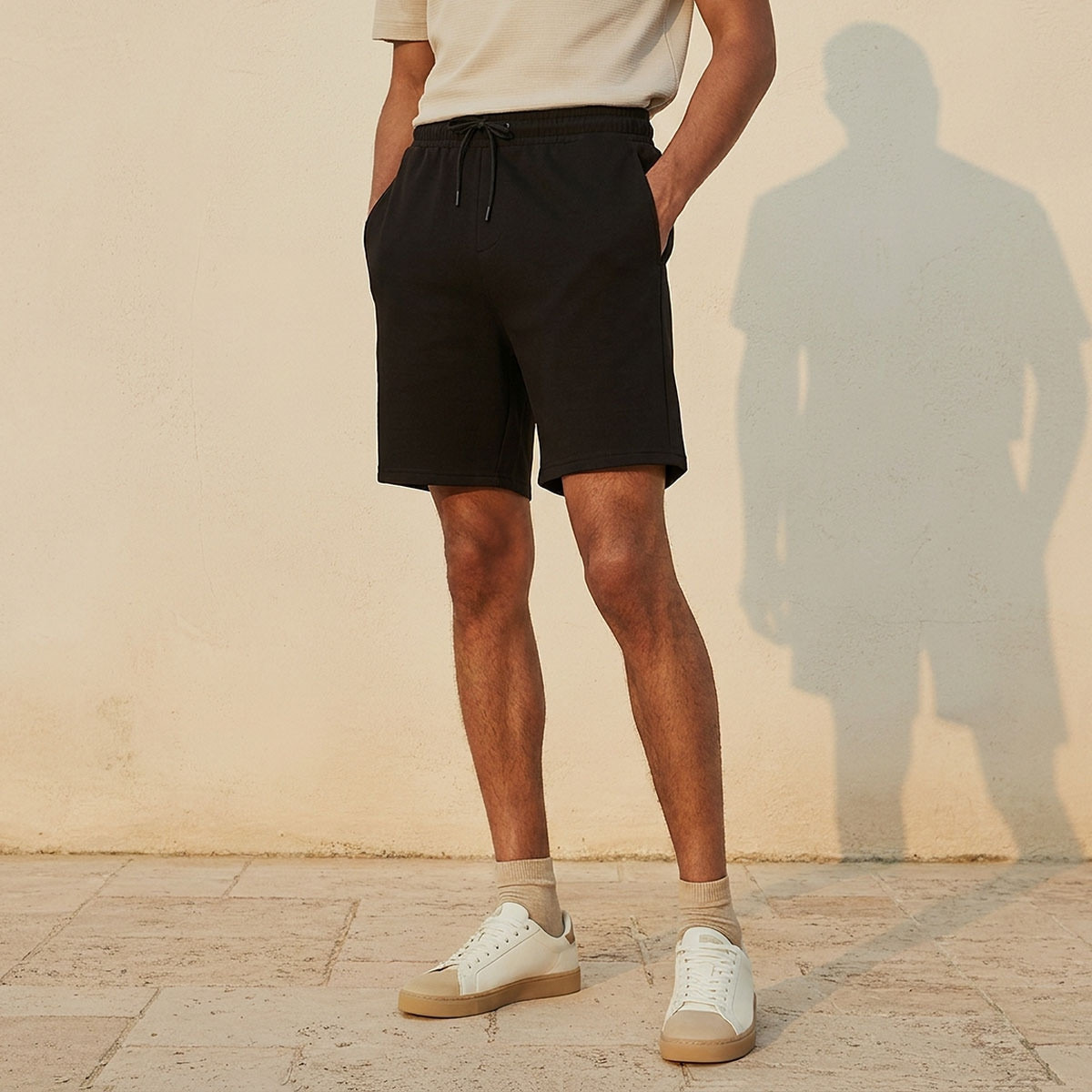 شورت سكوبا بقصة عادية من سبلاش-men-clothing-bottoms-shorts-image-1