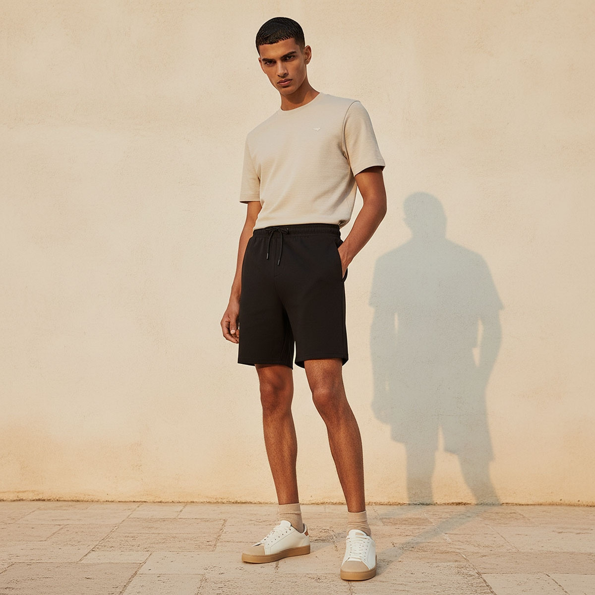 شورت سكوبا بقصة عادية من سبلاش-men-clothing-bottoms-shorts-image-3