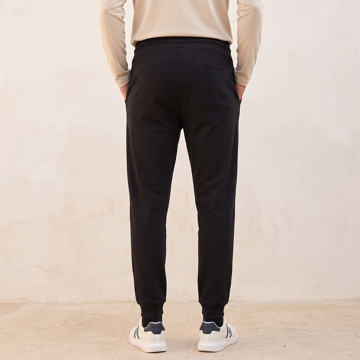 Splash Basic Regular Fit Joggers-men-clothing-bottoms-joggers-image-3