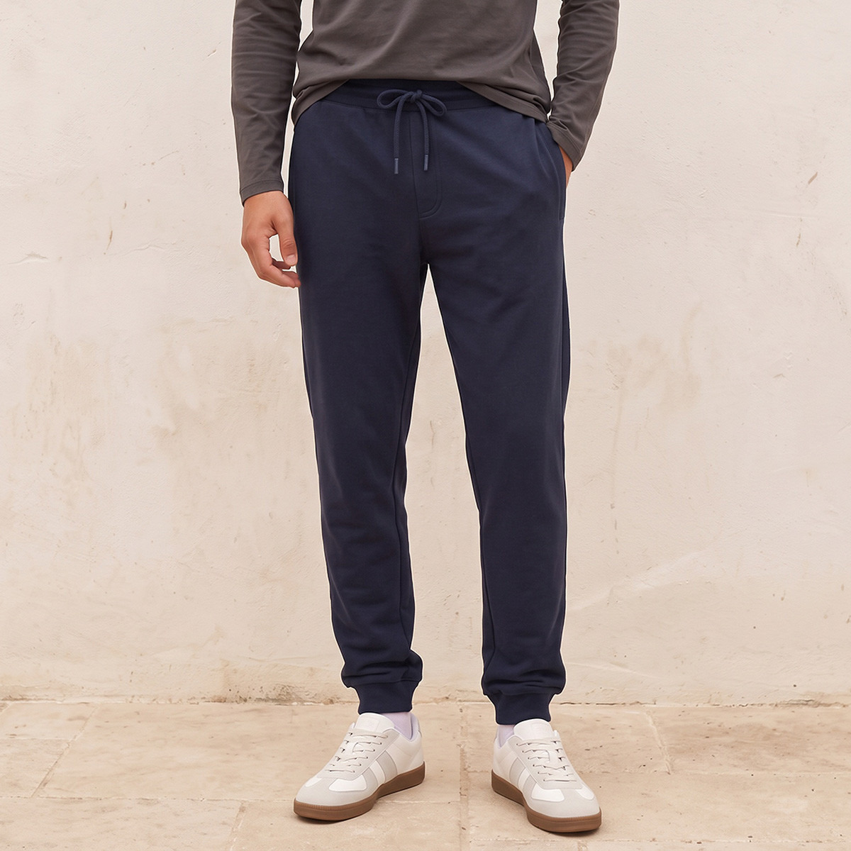 Splash Basic Regular Fit Joggers-men-clothing-bottoms-joggers-image-1