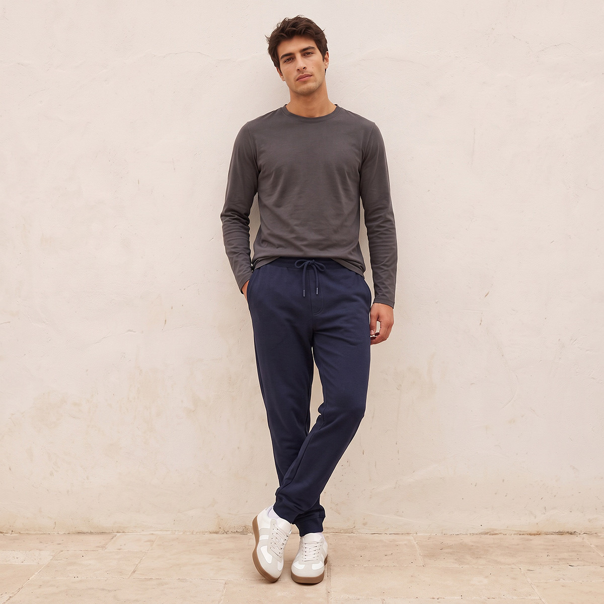Splash Basic Regular Fit Joggers-men-clothing-bottoms-joggers-image-2