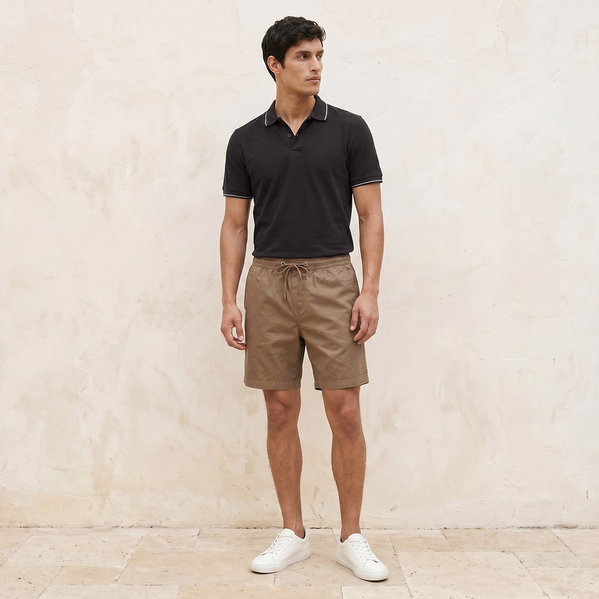 تيشيرت بولو بارز الملمس بأكمام قصيرة من سبلاش بيزك-men-clothing-tshirtsandpolos-polos-image-3