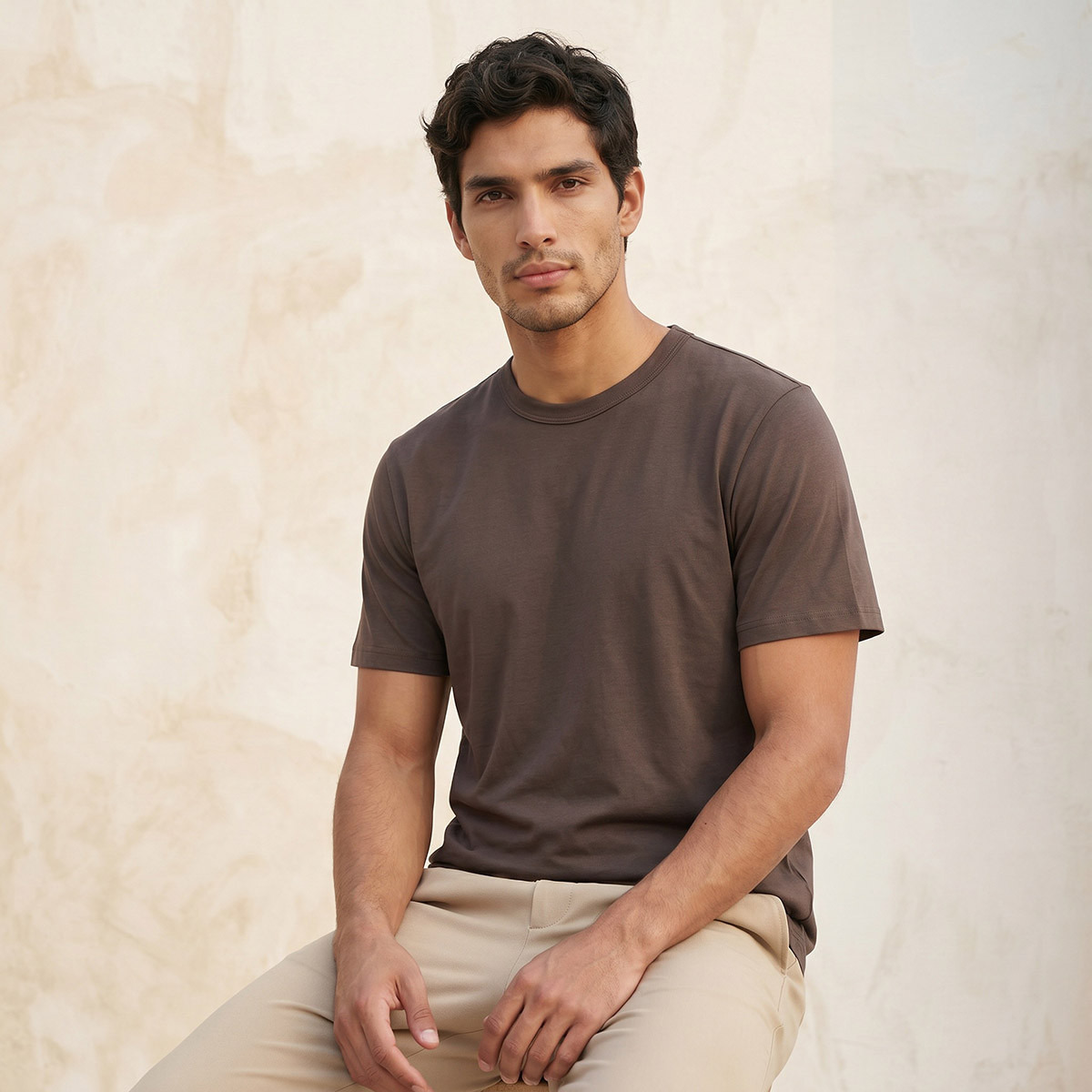 Splash Basics Relaxed Fit Crew Neck T-shirt-men-clothing-tshirtsandpolos-tshirts-image-1